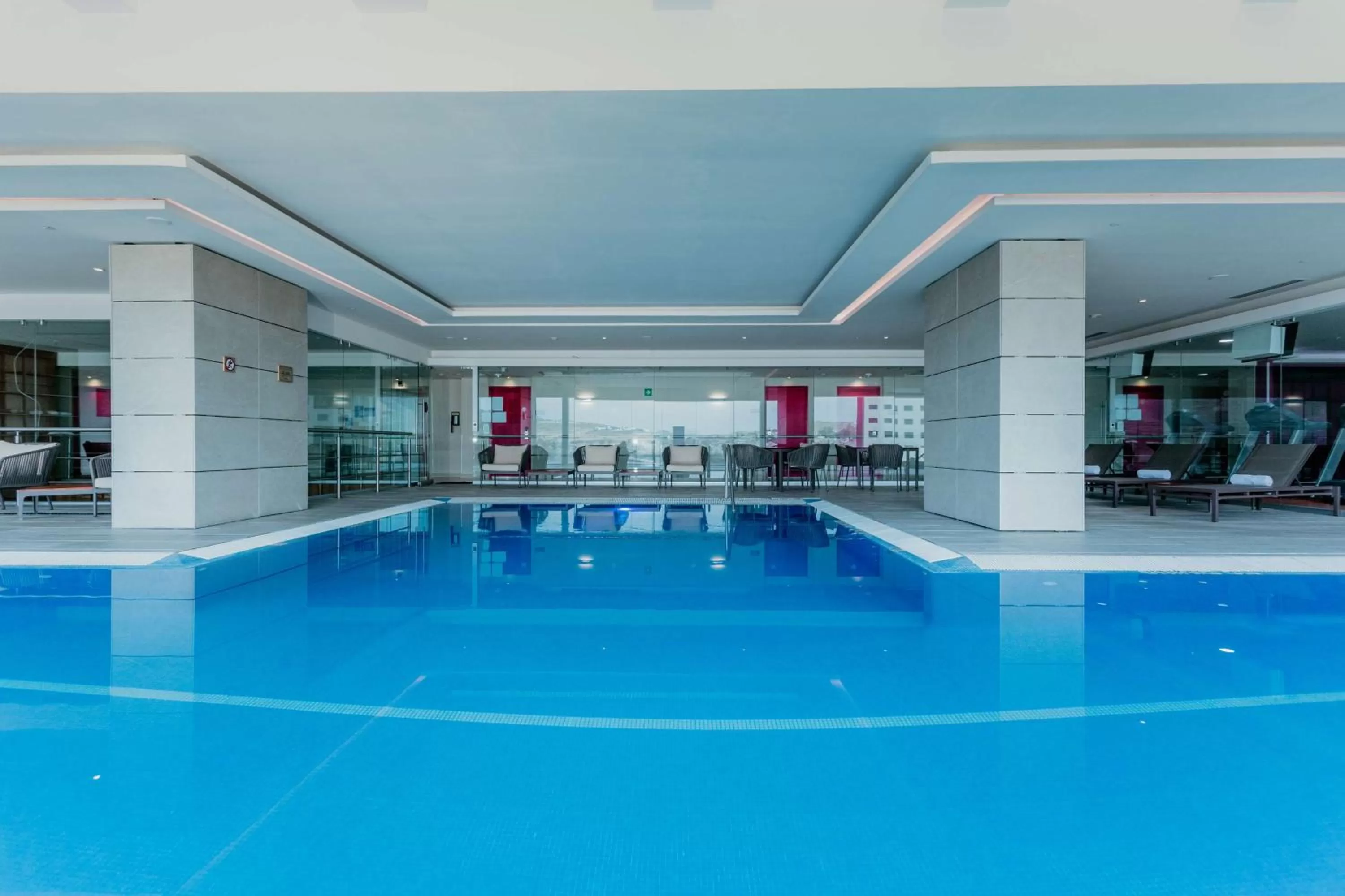 Pool view in Hilton Garden Inn Silao Aeropuerto Bajio