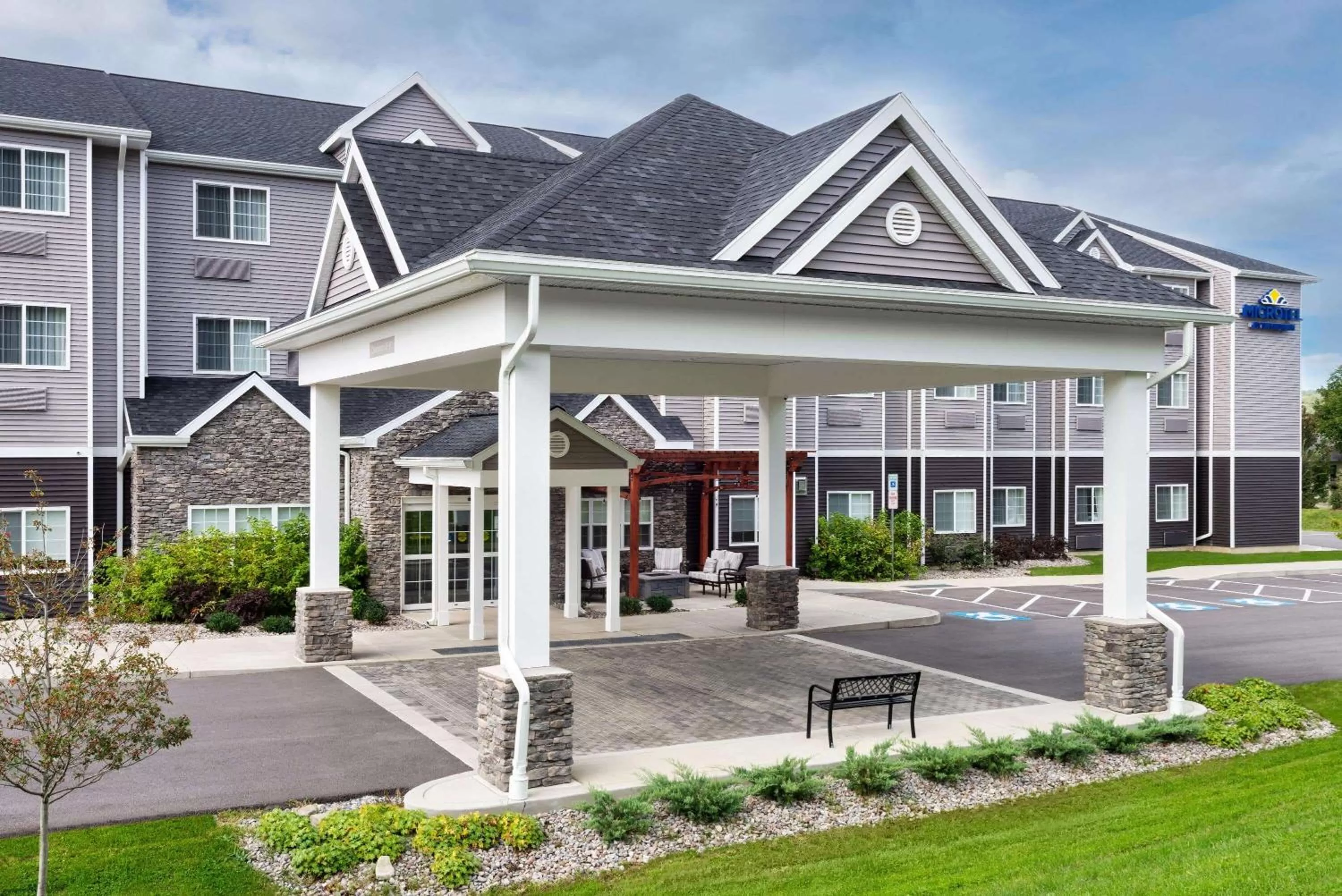 Property building in Microtel Inn & Suites by Wyndham Warsaw