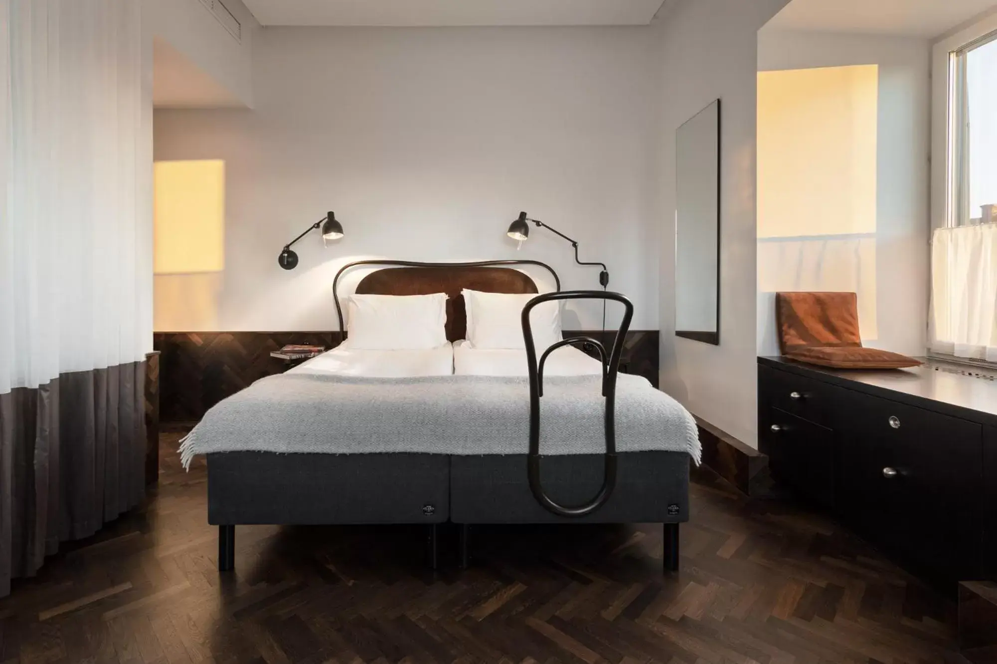 Bed in Miss Clara by Nobis, Stockholm, a Member of Design Hotels™