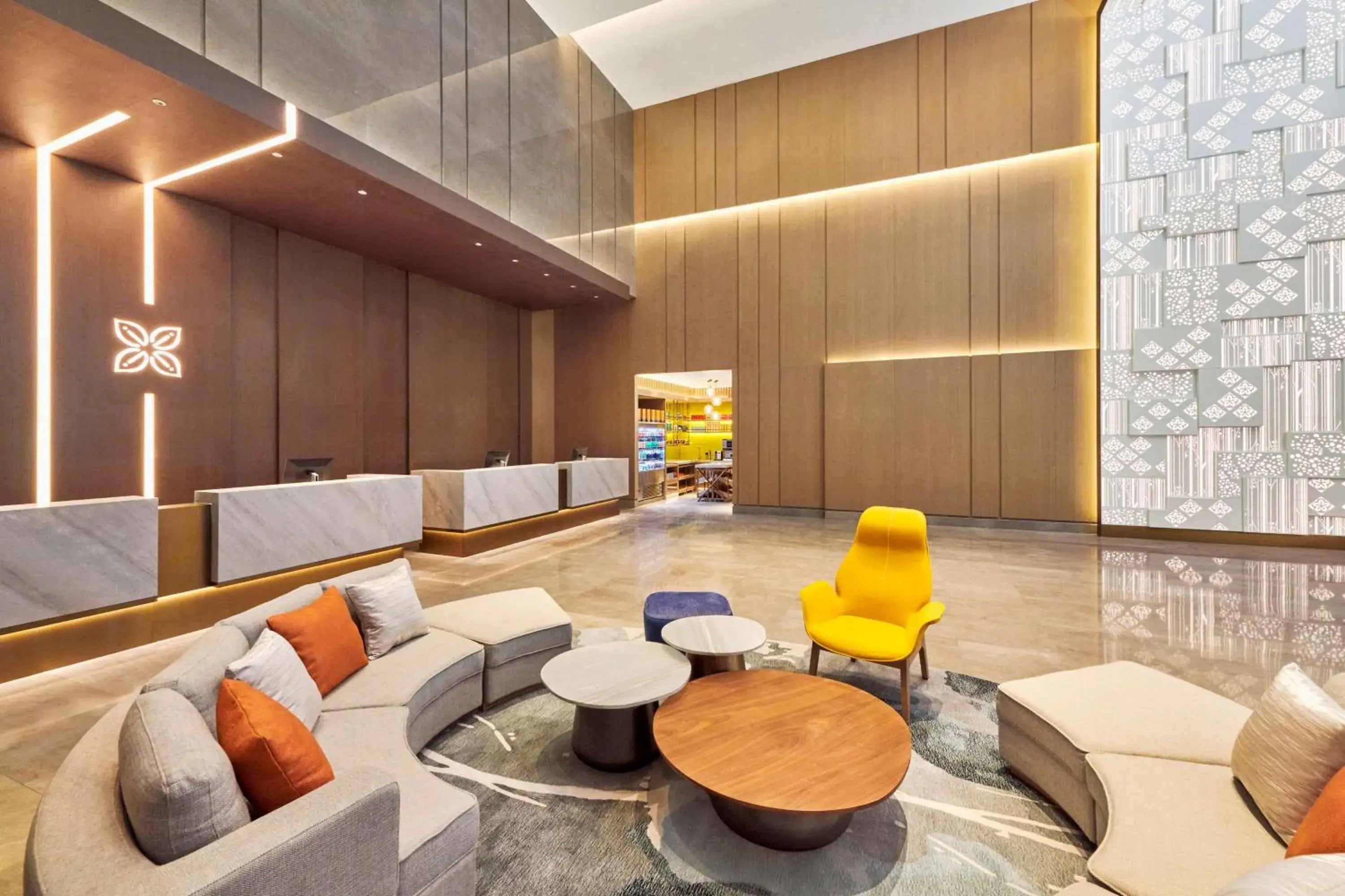 Lobby or reception in Hilton Garden Inn Shenzhen Guangming