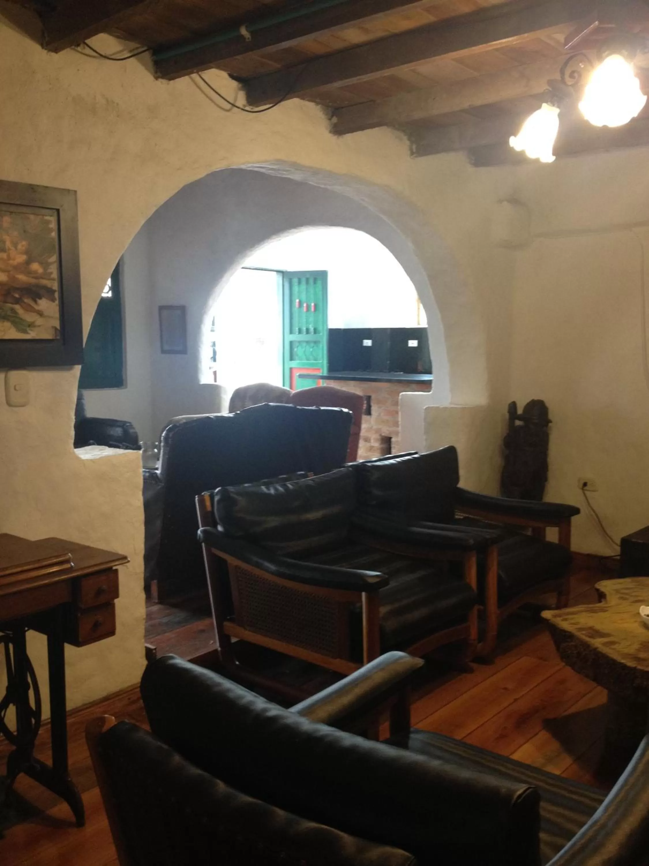 Living room in Finca Campestre La Adelita B&B