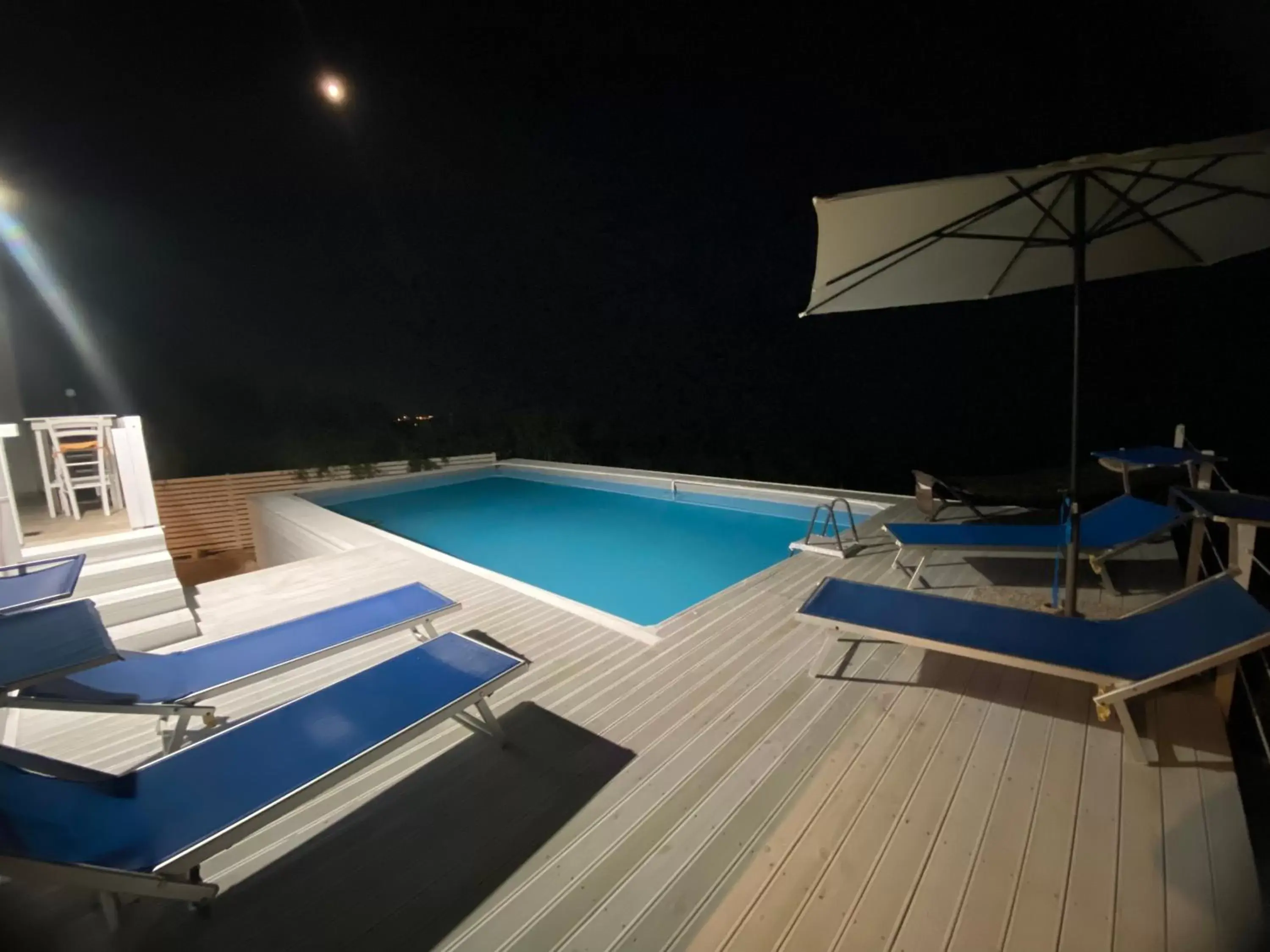 Night, Swimming Pool in Locazione Turistica Il Tucano