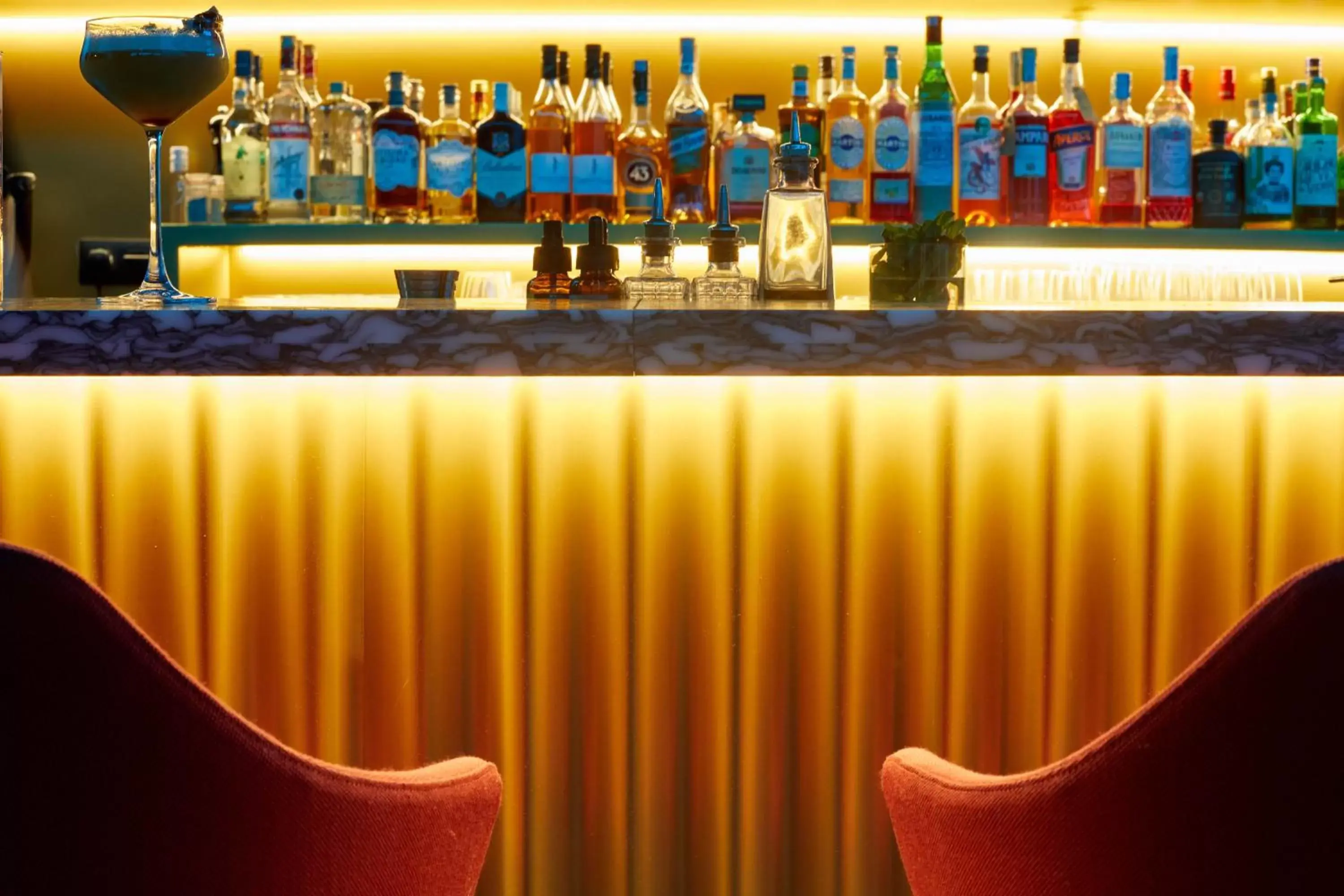 Lounge or bar in The Social Hub Madrid Lounge or bar in The Social Hub Madrid