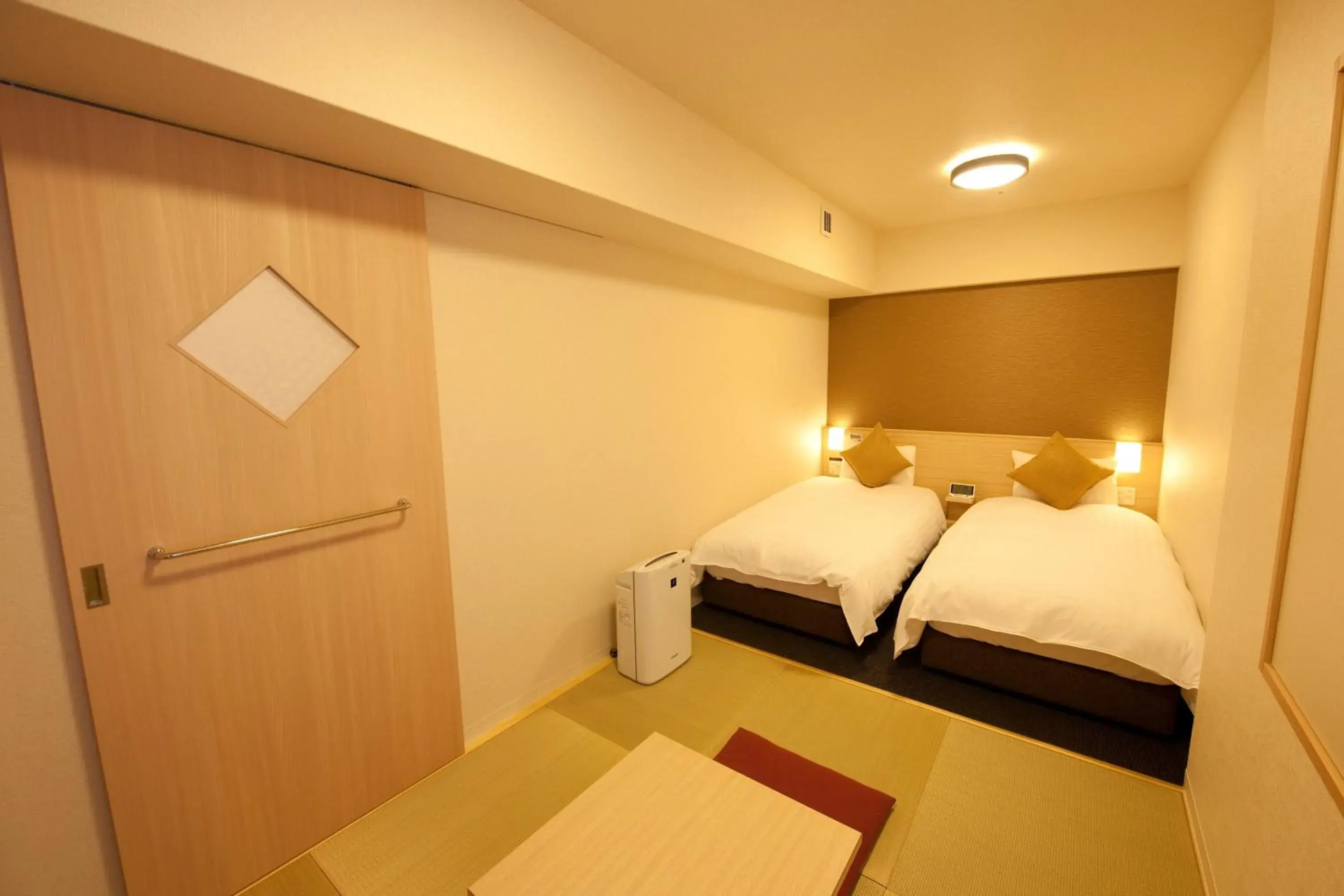 Bed in Dormy Inn Premium Namba Natural Hot Spring