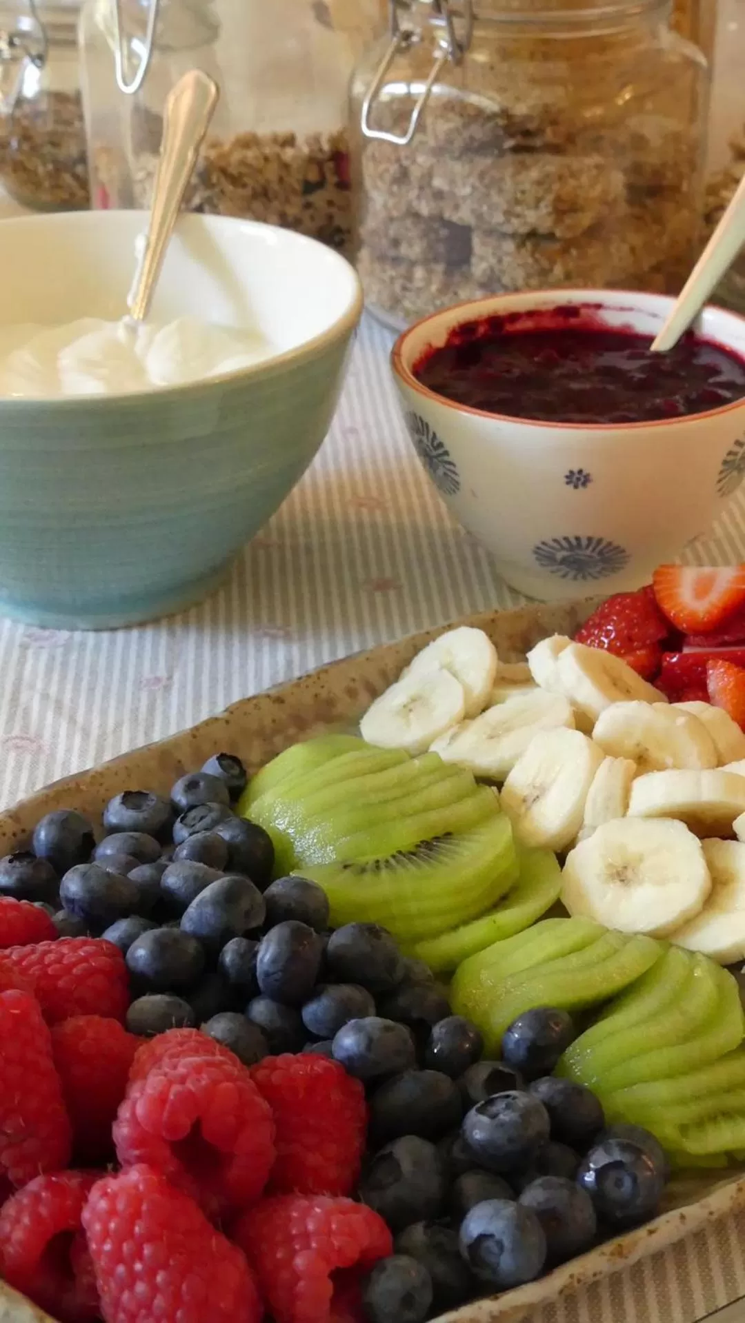 Breakfast, Food in Higher Trenear Farm B&B