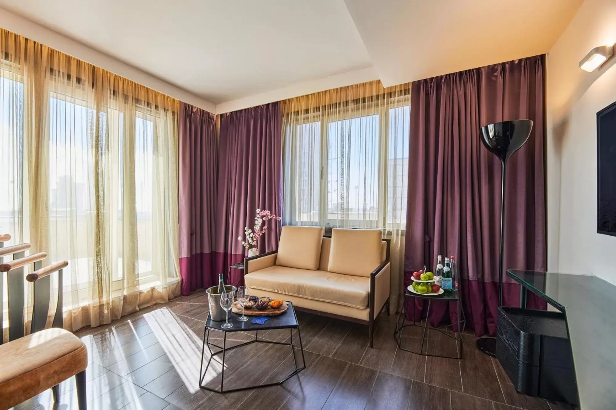 Living room, Seating Area in Lady Stern Jerusalem Hotel