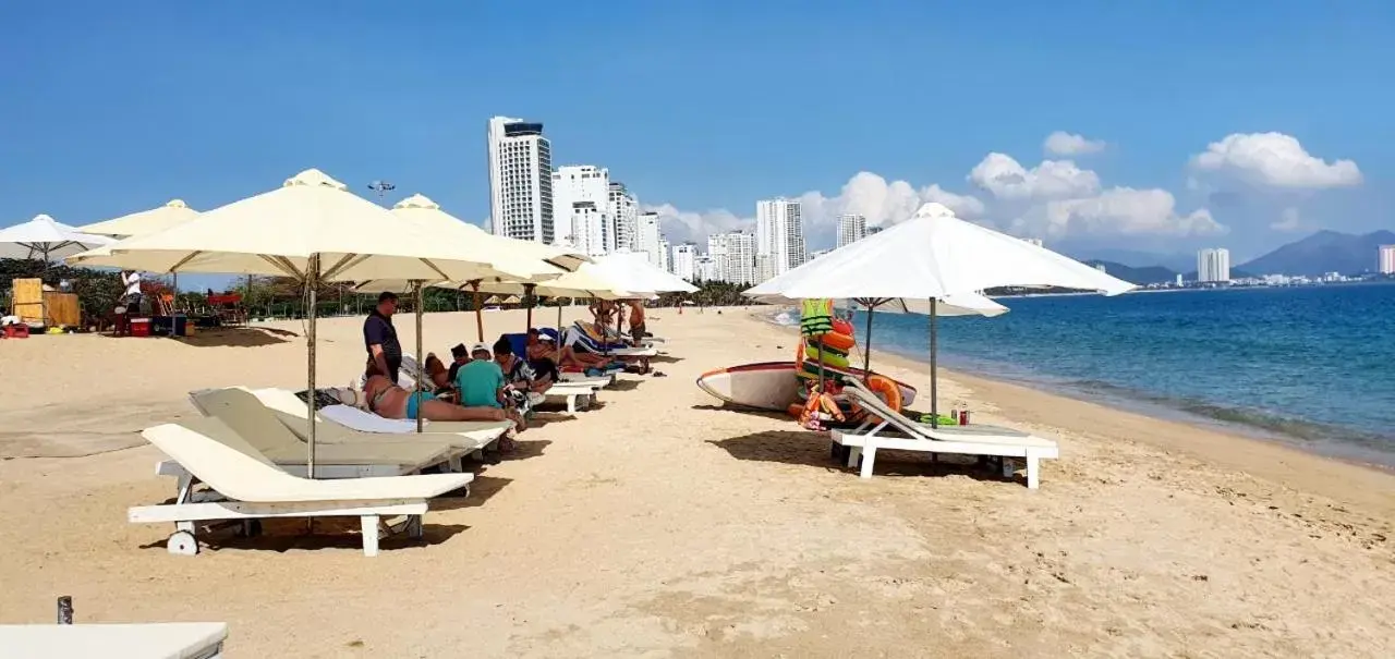 Beach in Grand Gosia Hotel