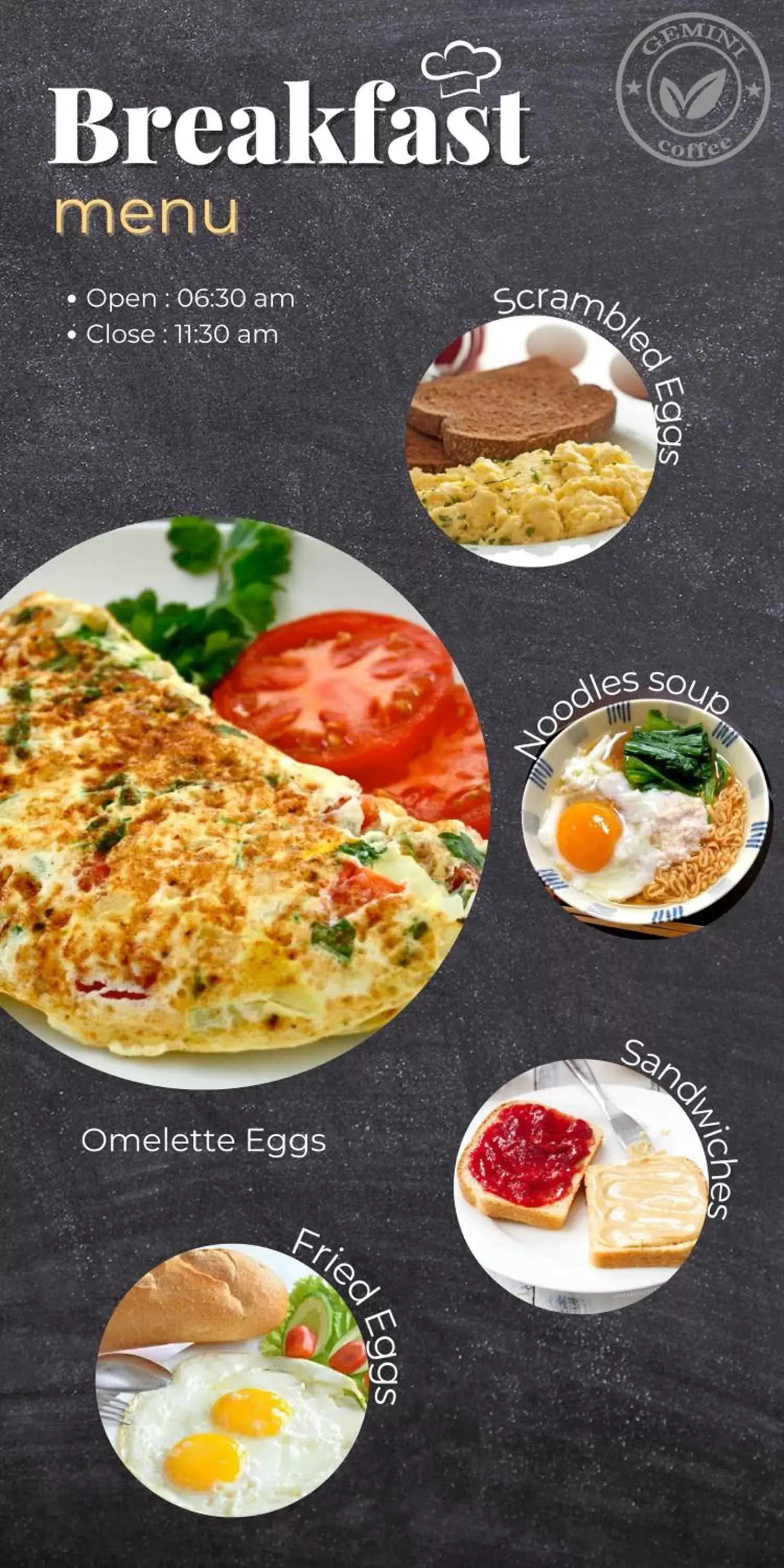 Food and drinks in Gemini Saigon LUXURY Food and drinks in Gemini Saigon LUXURY