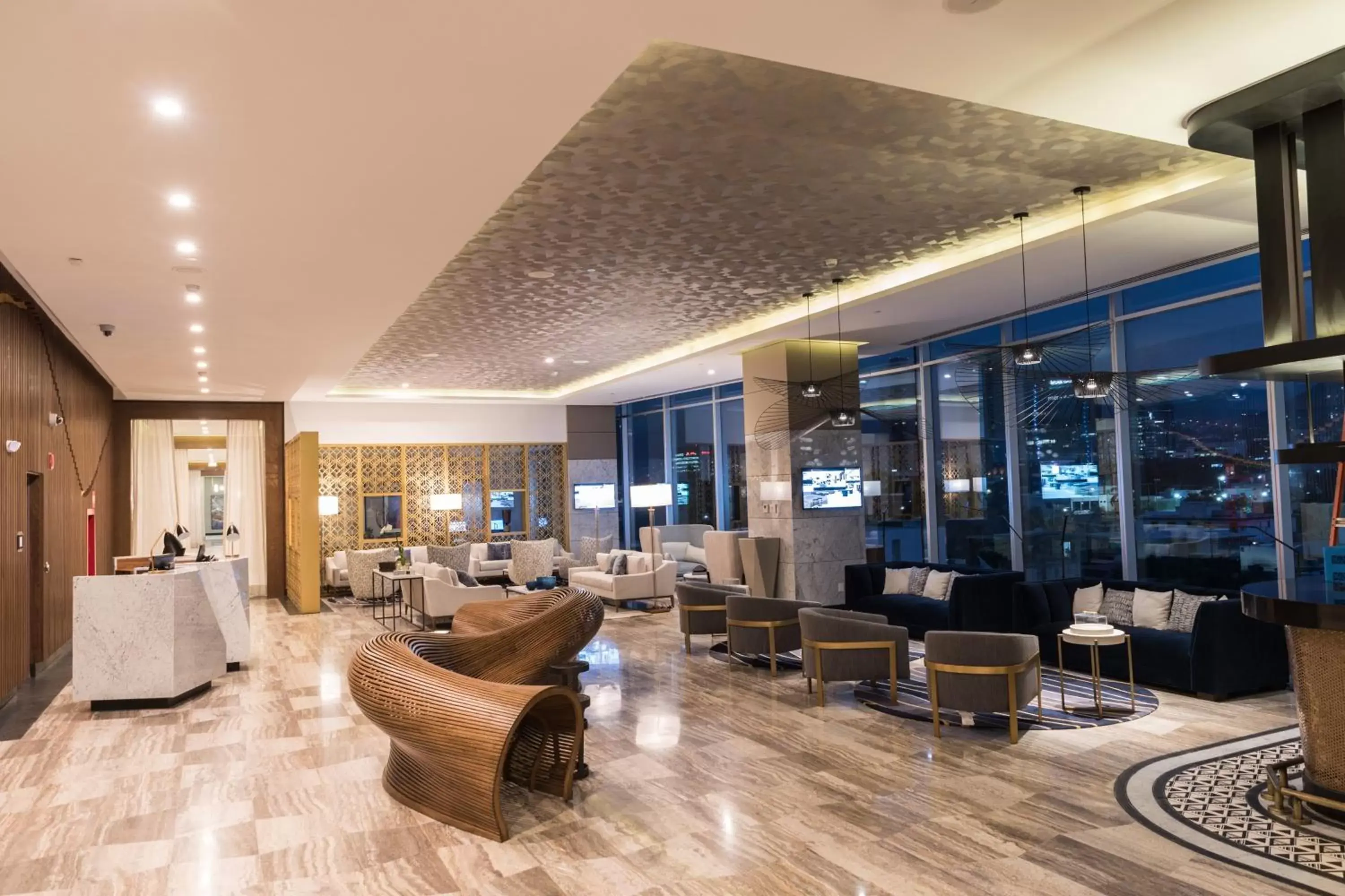 Lobby or reception, Lounge/Bar in The Westin Monterrey Valle