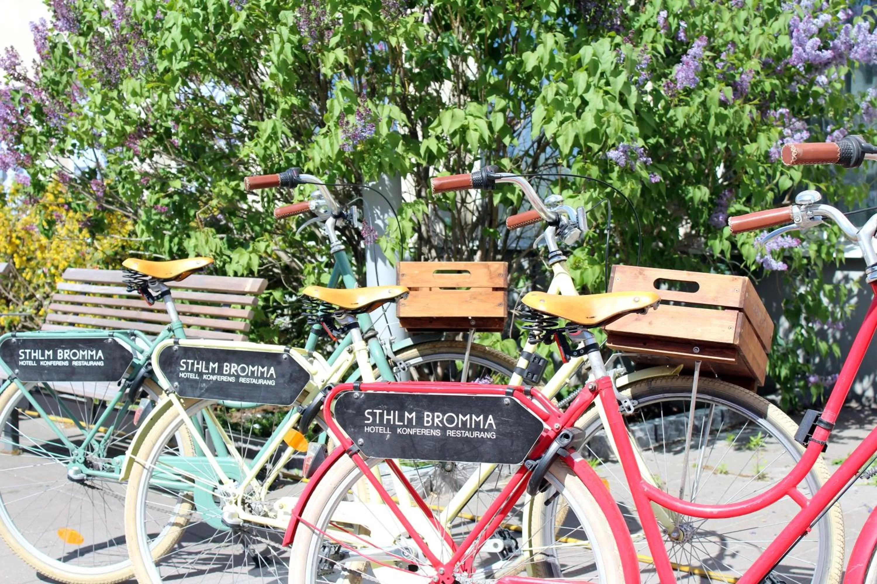 Cycling in Best Western Plus Sthlm Bromma