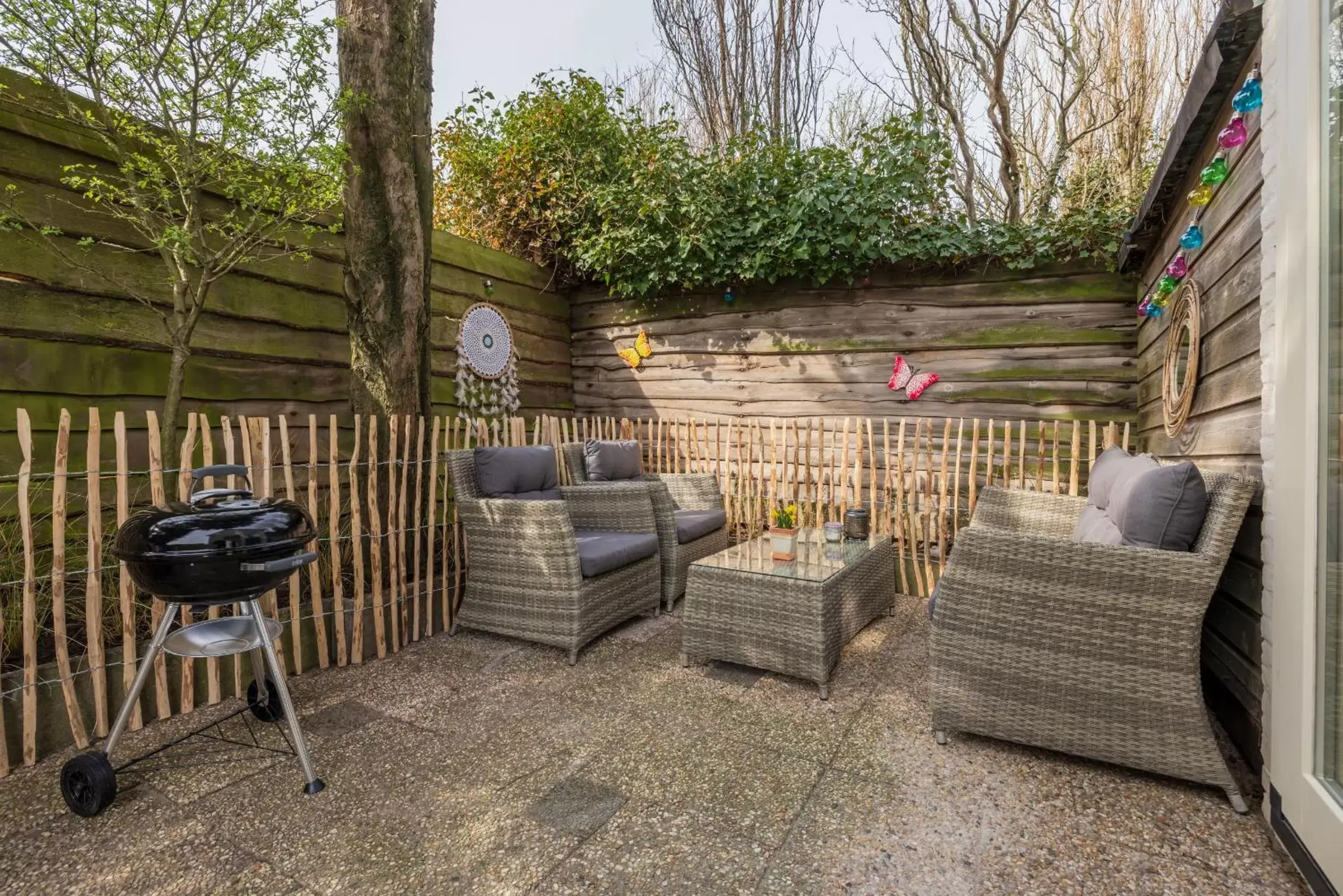 BBQ facilities, Seating Area in BeachHouse Oase aan Zee