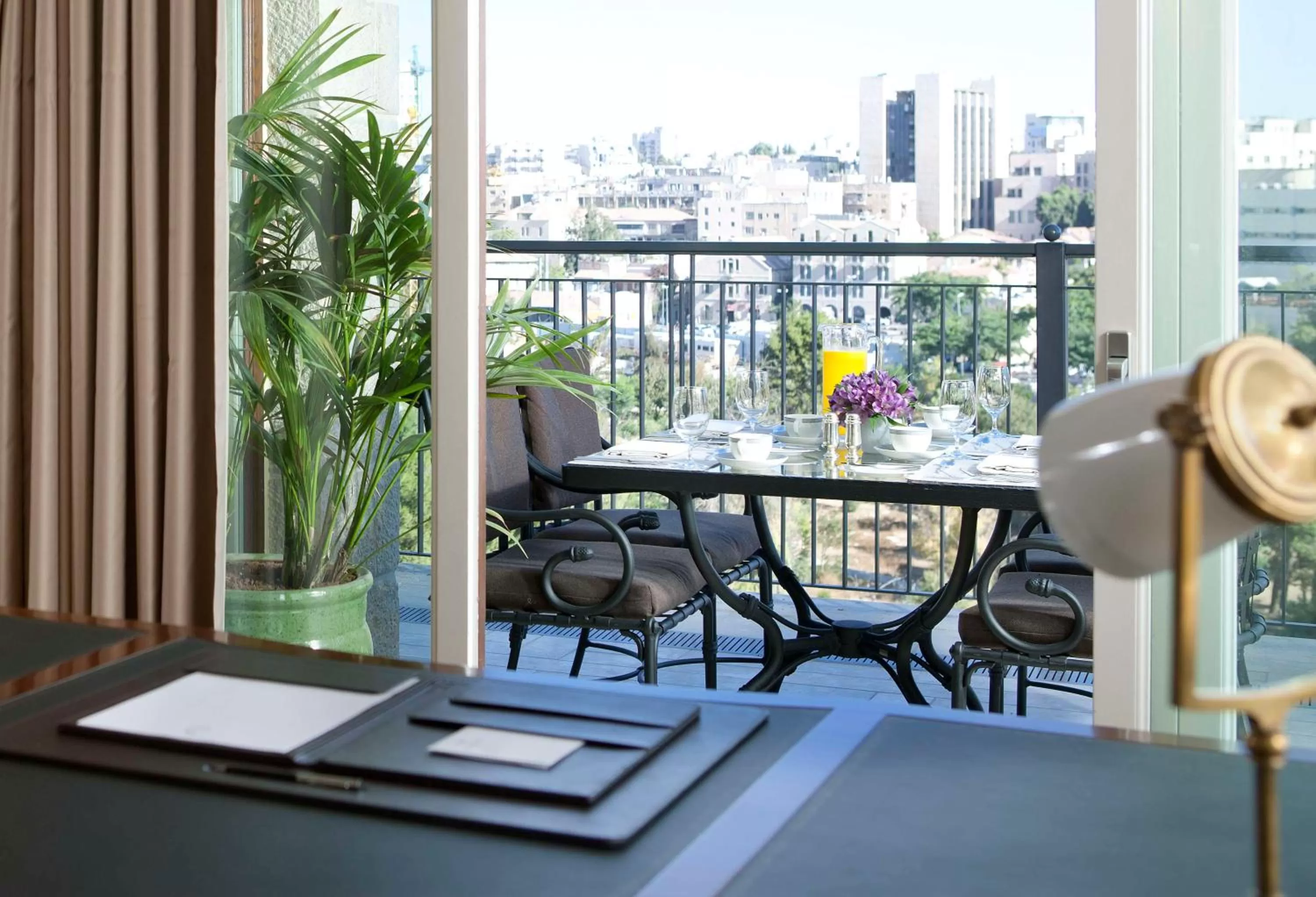 Living room in Waldorf Astoria Jerusalem