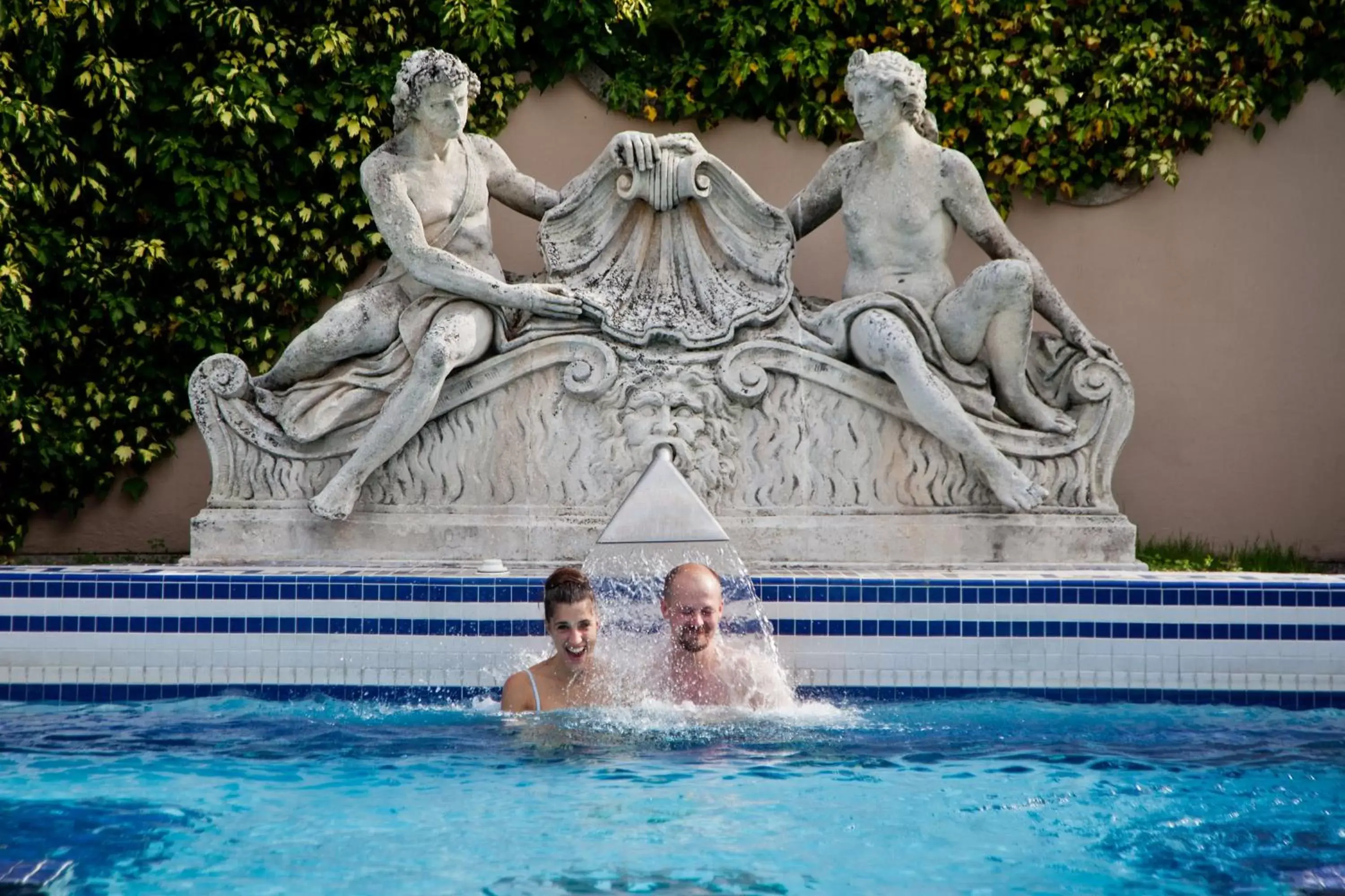 Swimming Pool in Abano Ritz Hotel Terme