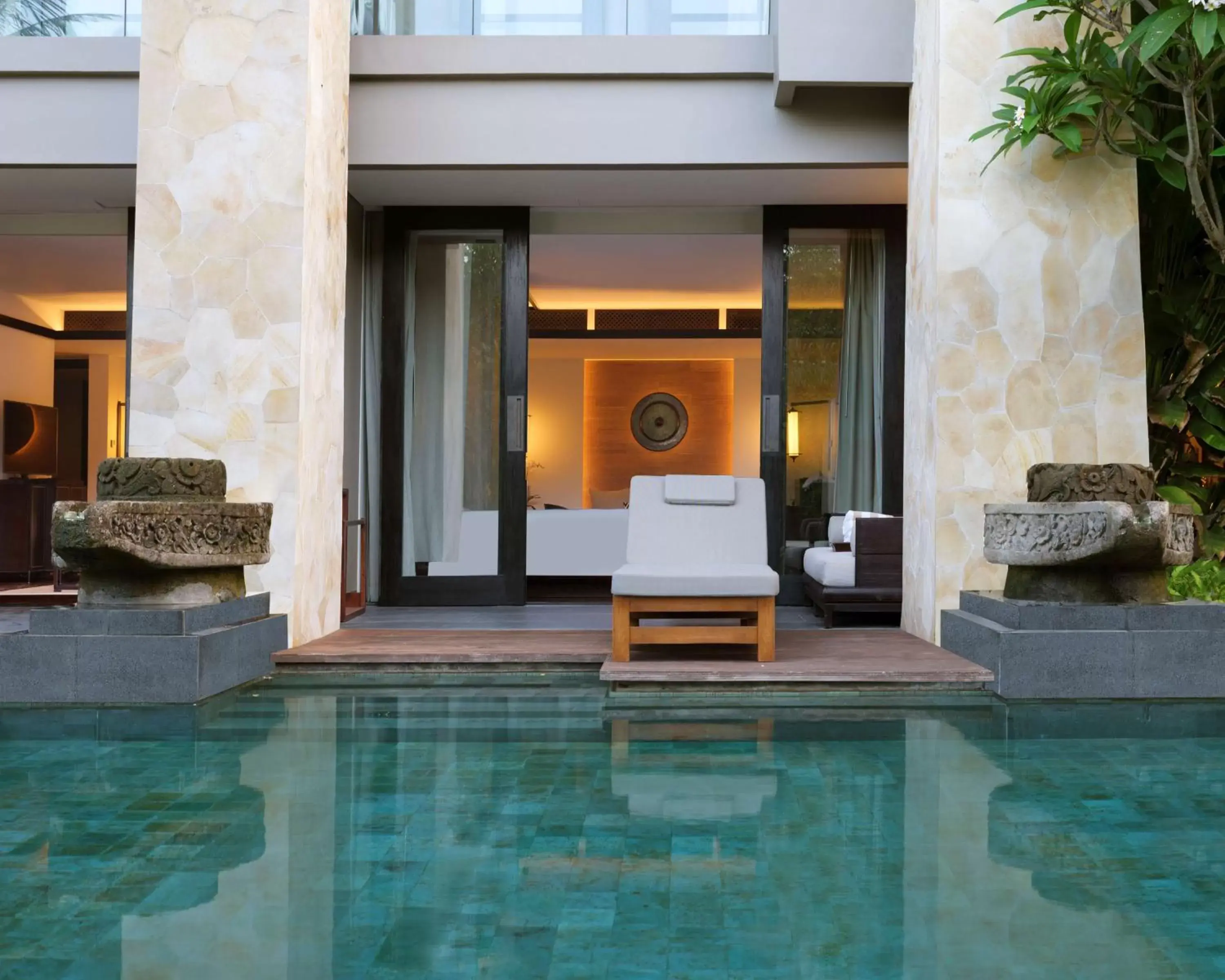 Bedroom, Swimming Pool in The Apurva Kempinski Bali