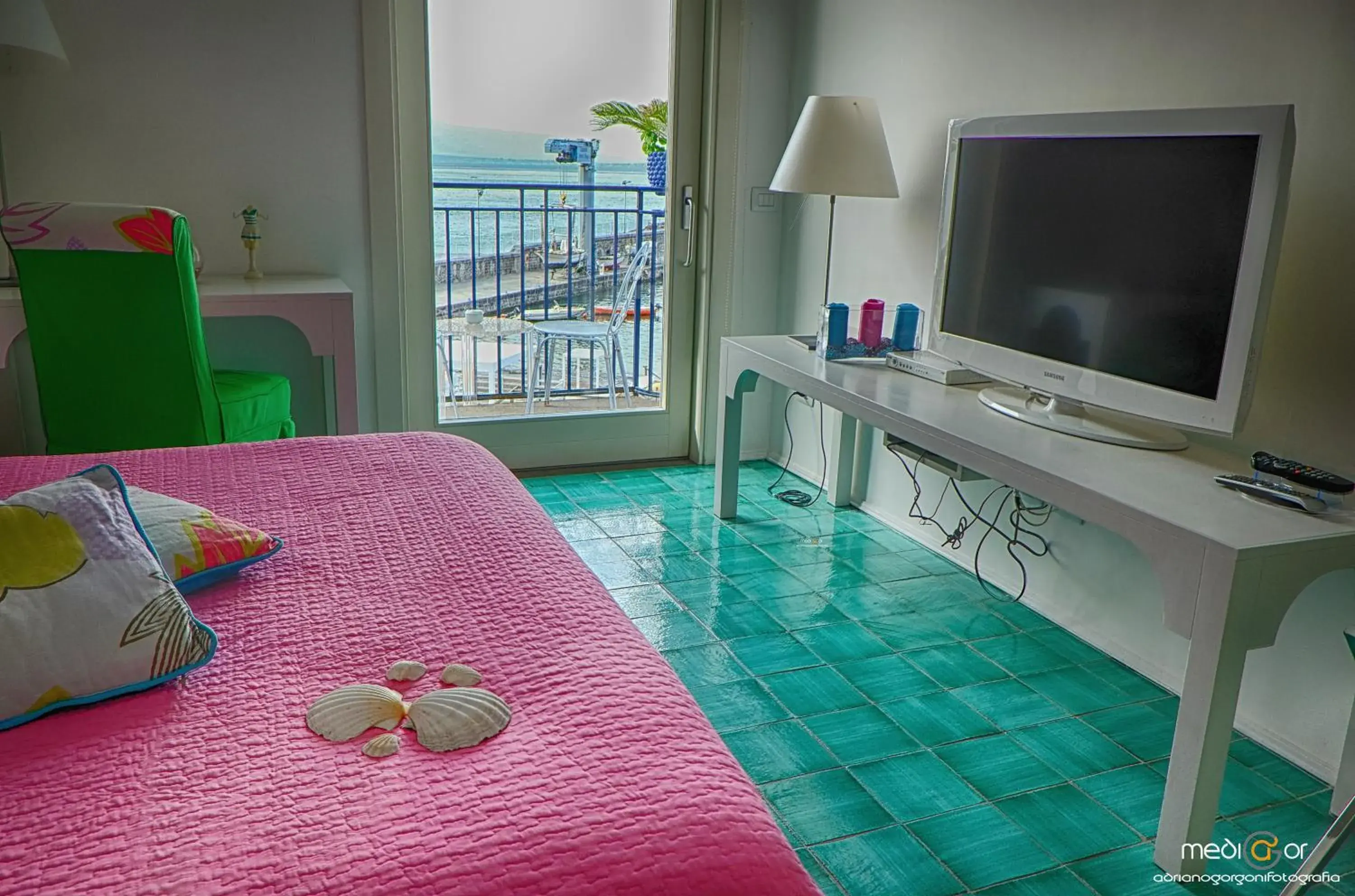 Bed in Le Ancore Hotel Bed in Le Ancore Hotel