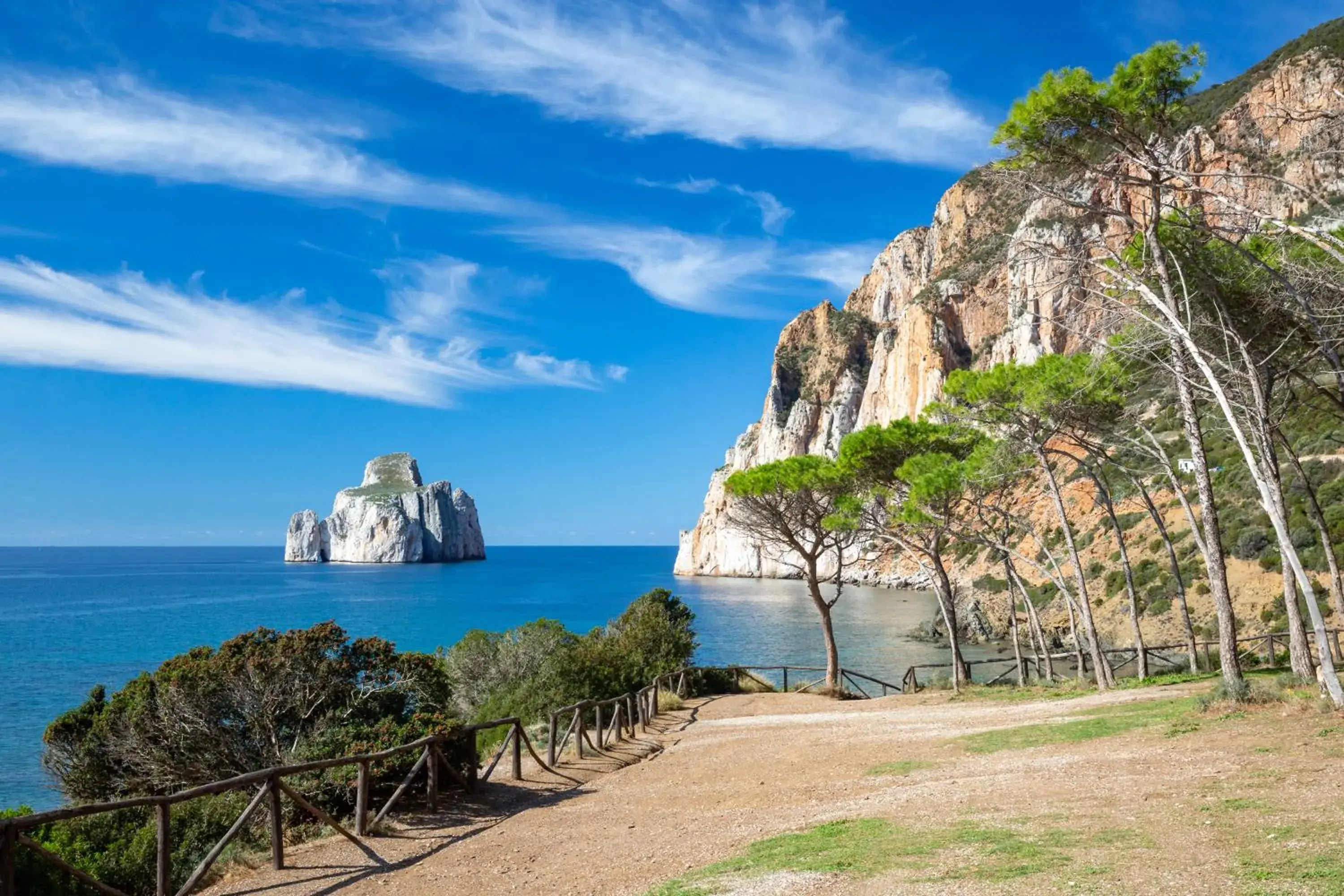 Natural landscape in Lu' Hotel Carbonia