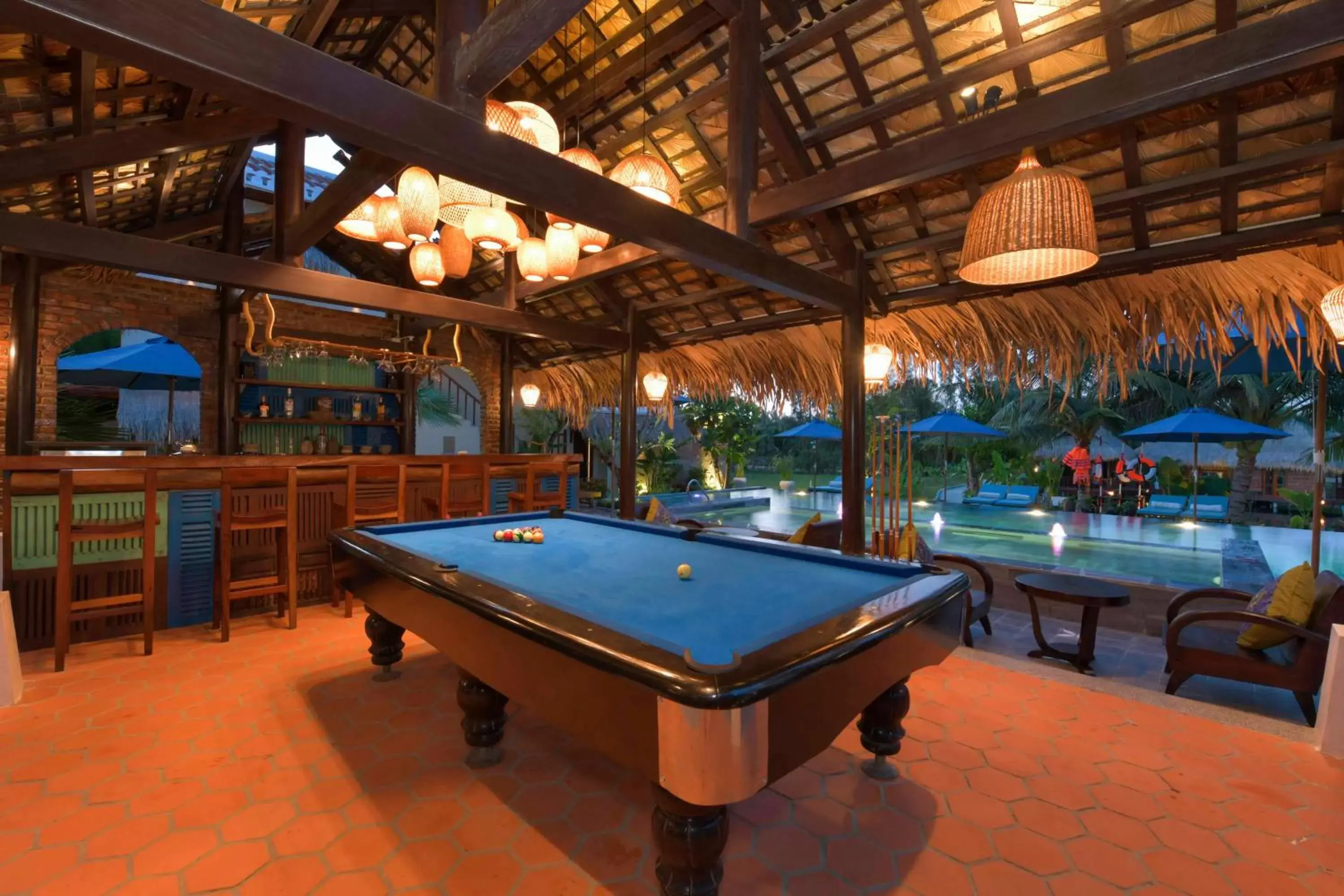 Restaurant/places to eat, Billiards in Zest Villas & Spa Hoi An