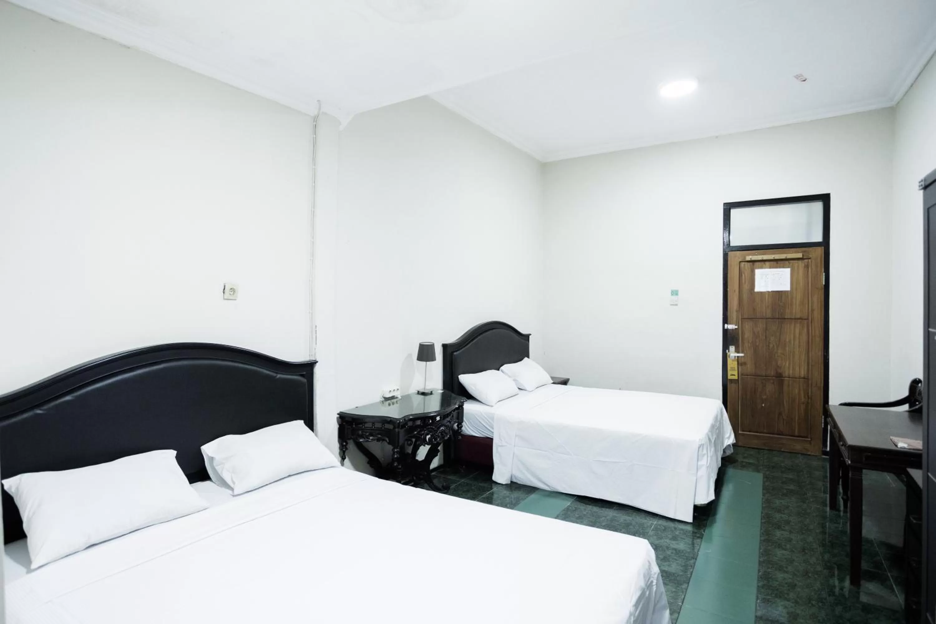 Bed in Hotel Galuh Anindita