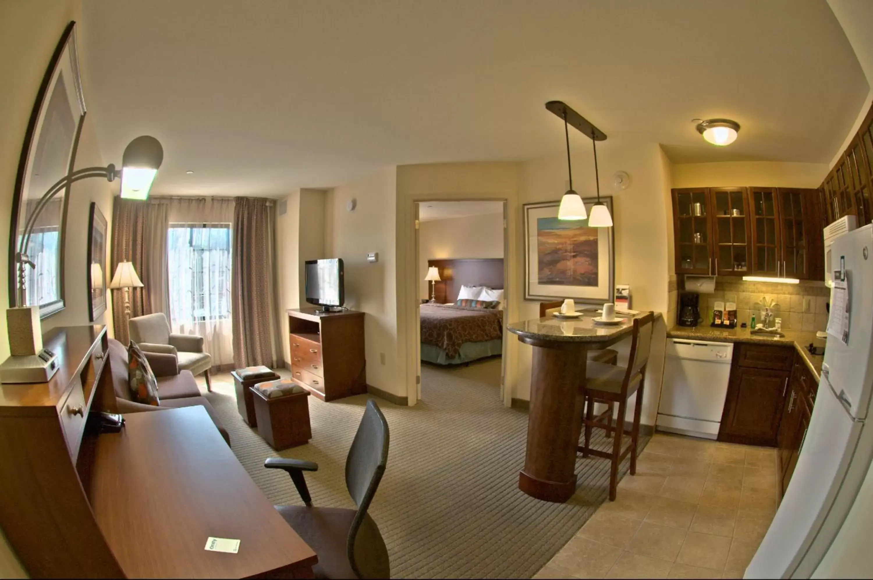 Photo of the whole room, Seating Area in Staybridge Suites East Stroudsburg - Poconos, an IHG Hotel