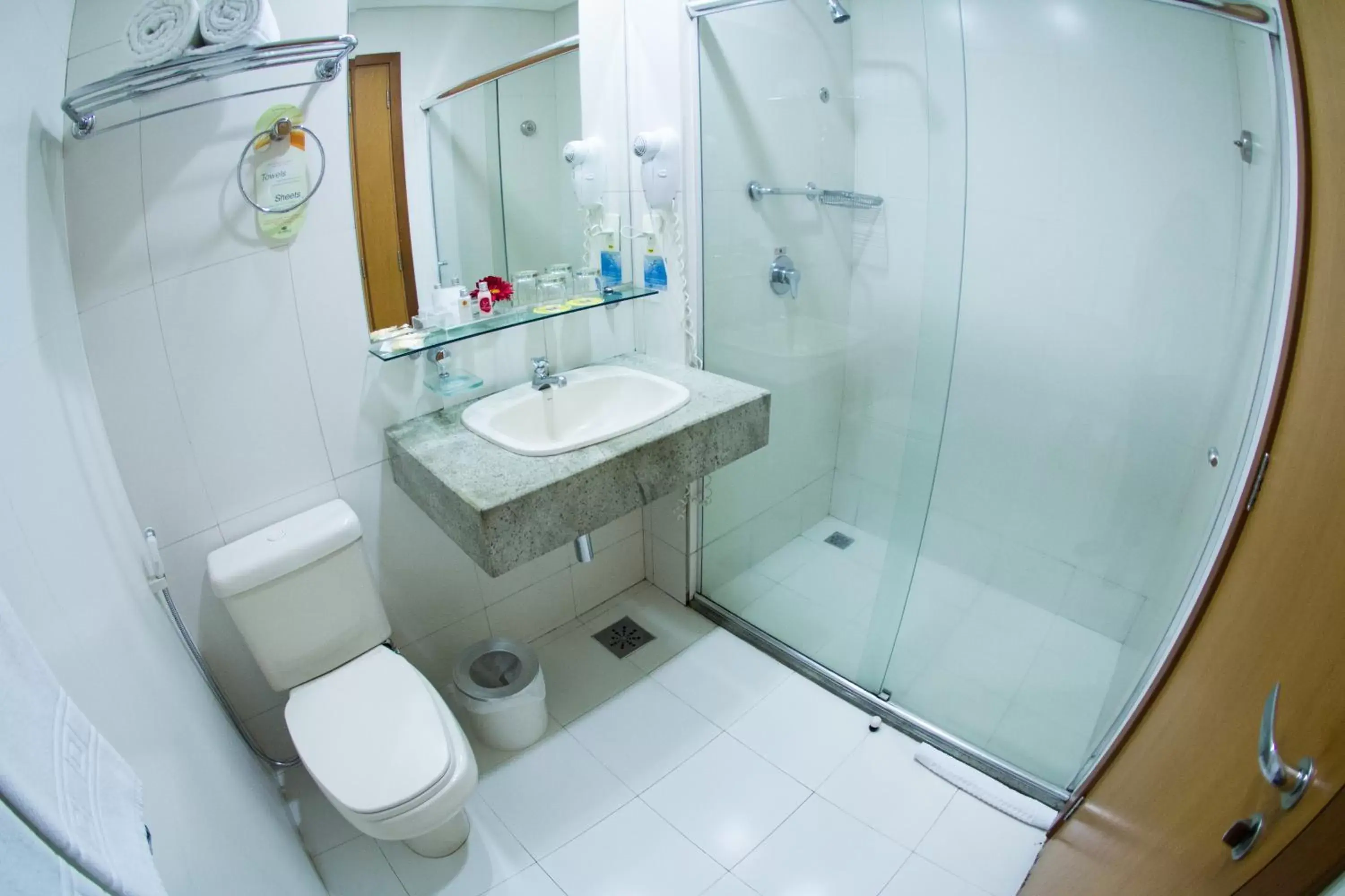 Bathroom in Comfort Hotel Manaus