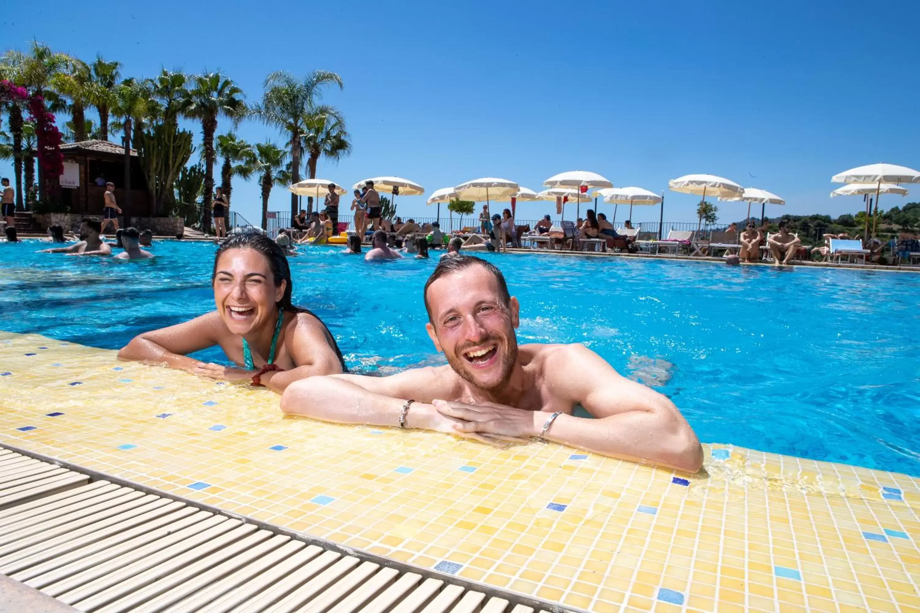 Swimming pool, Guests in Hotel Olimpo le Terrazze