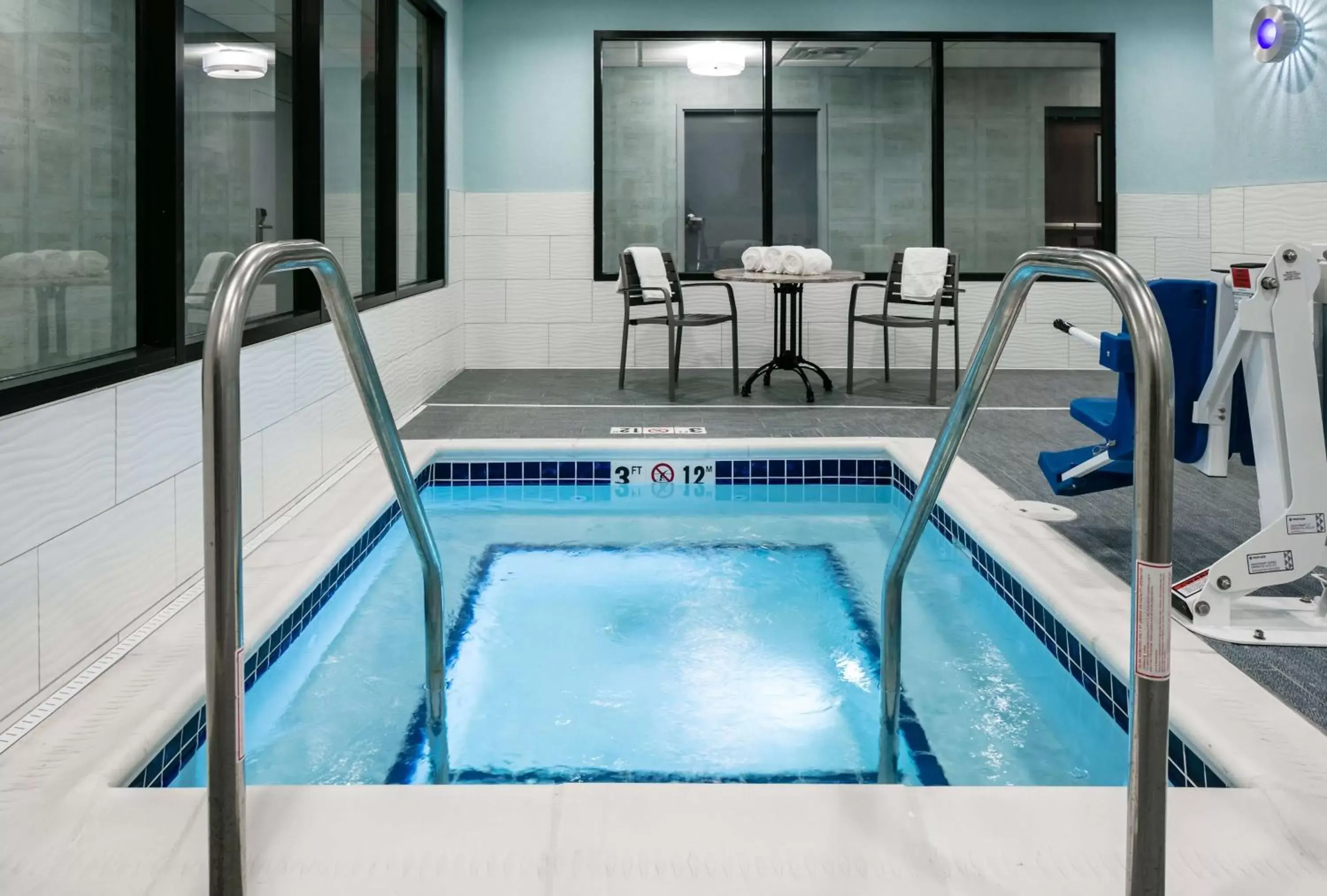 Sports, Swimming Pool in Hilton Garden Inn Iowa City Downtown University