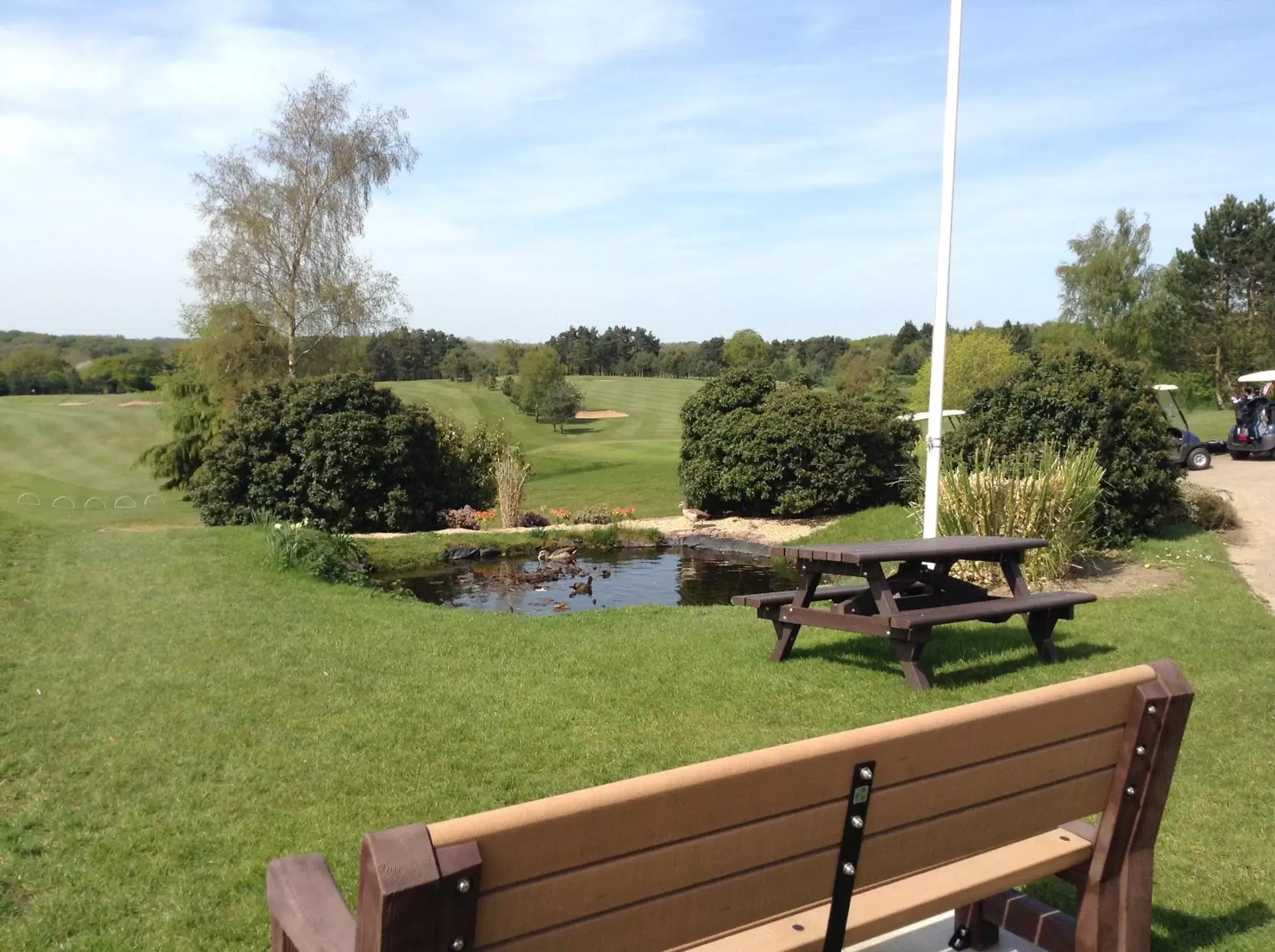 Balcony/Terrace in Wensum Valley Hotel Golf and Country Club