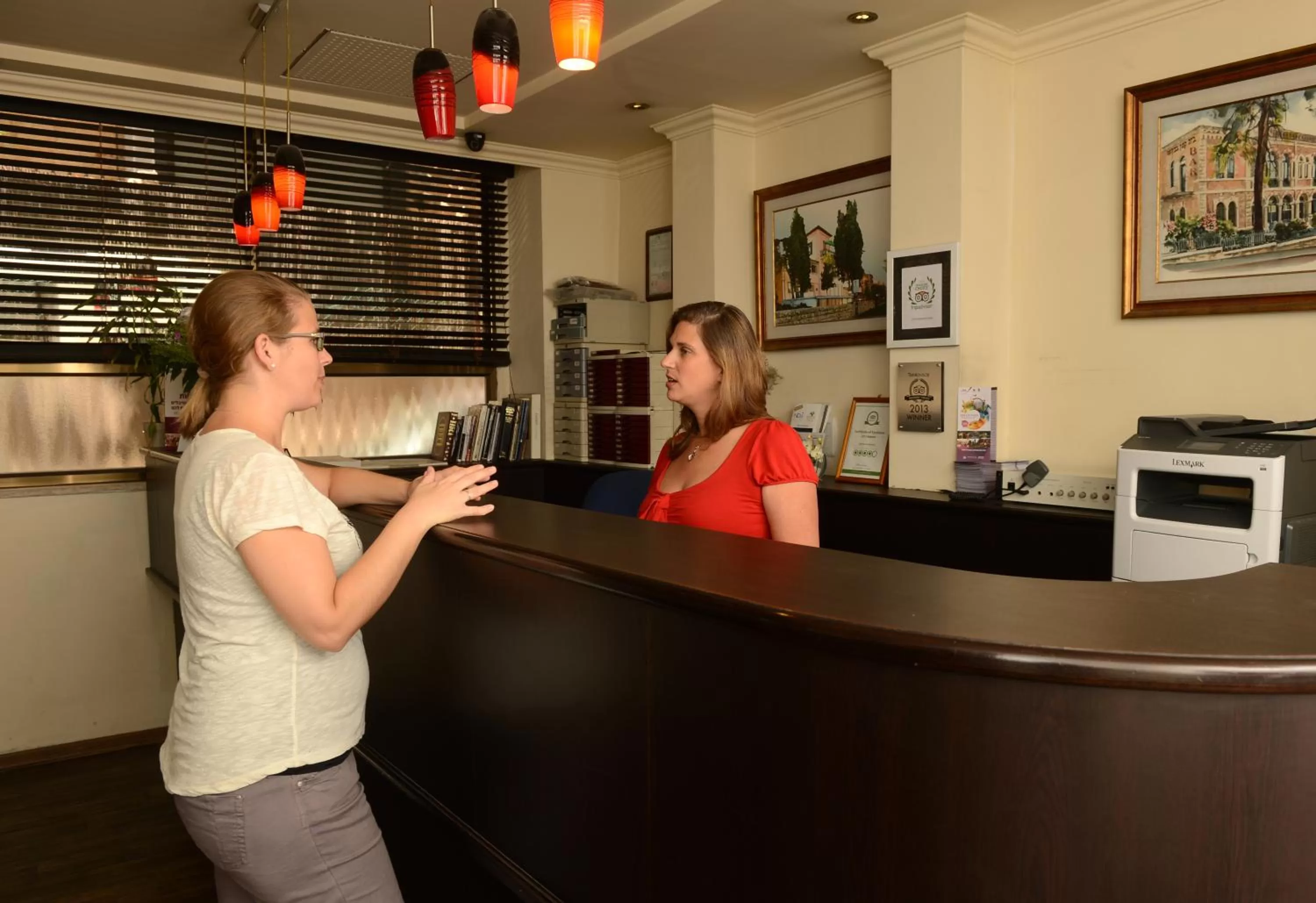 People in A Little House In Rechavia