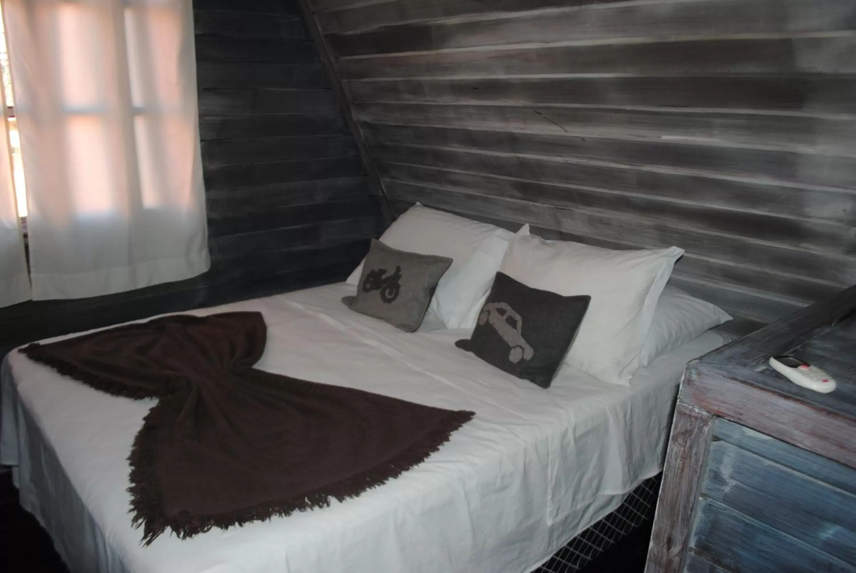 Bed in Chalet Suisse