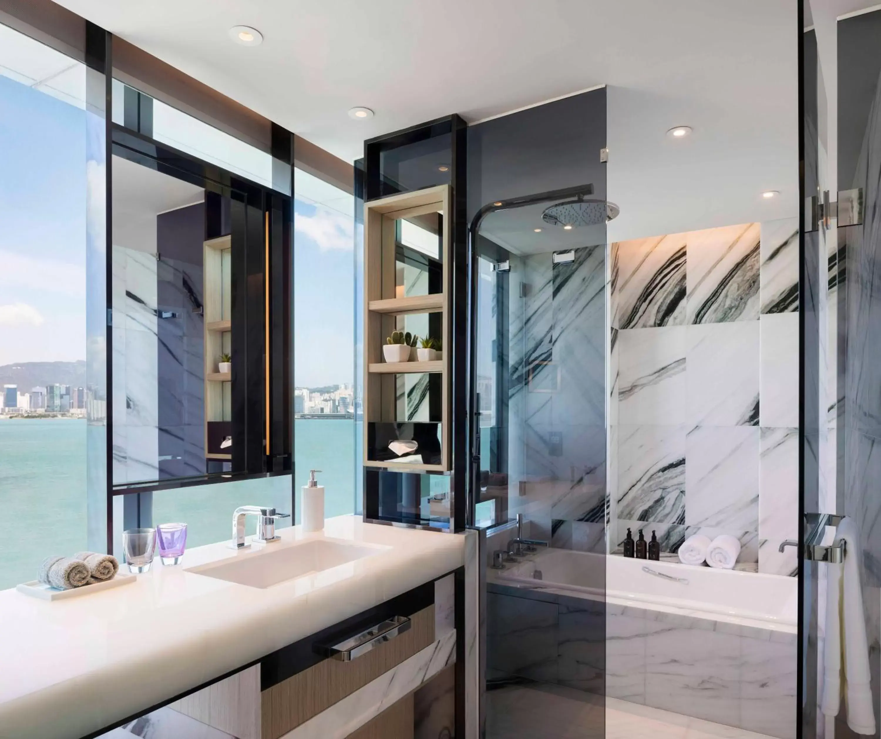 Bathroom in Hyatt Centric Victoria Harbour