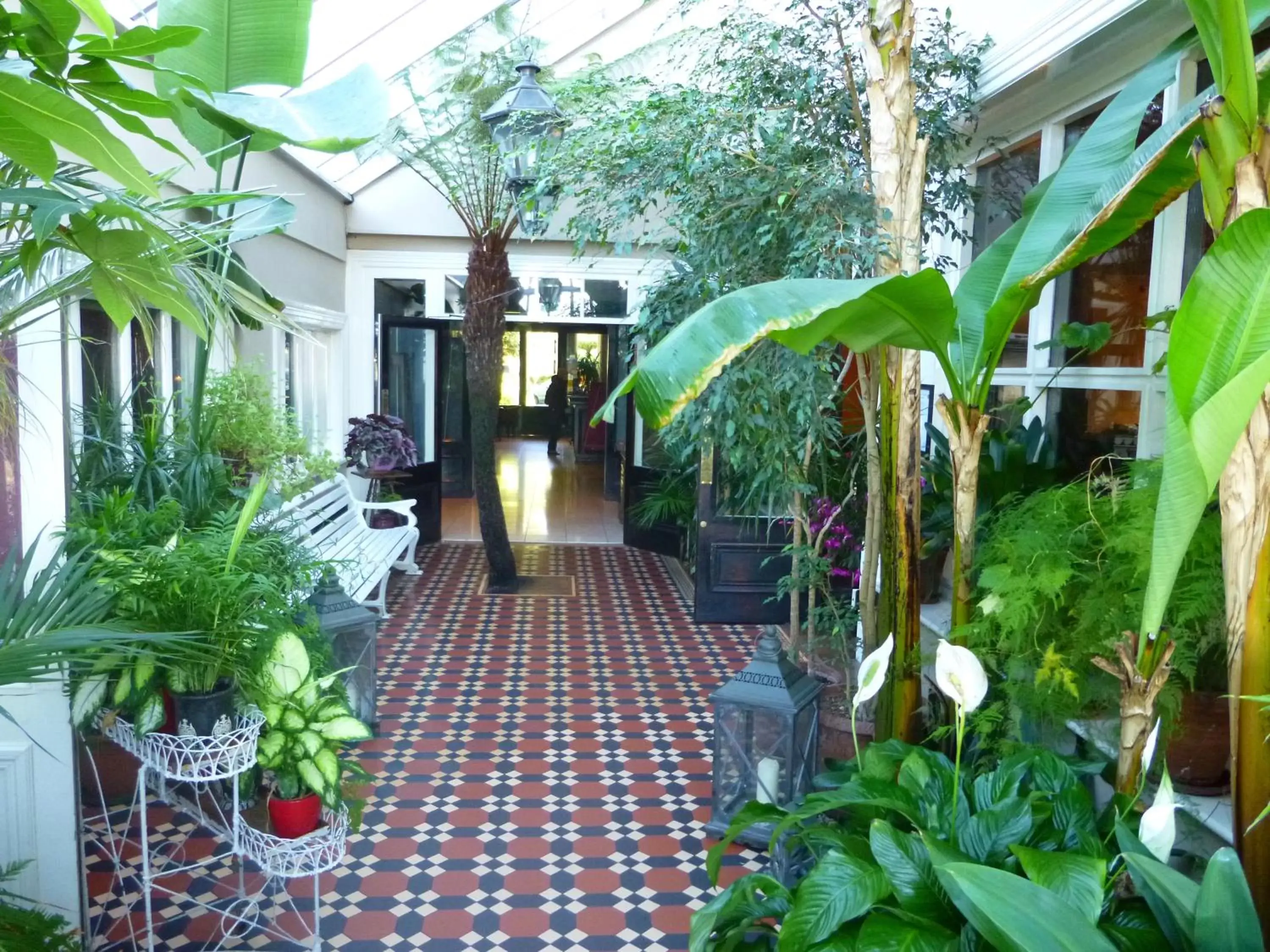 Decorative detail in Riverbank House Hotel