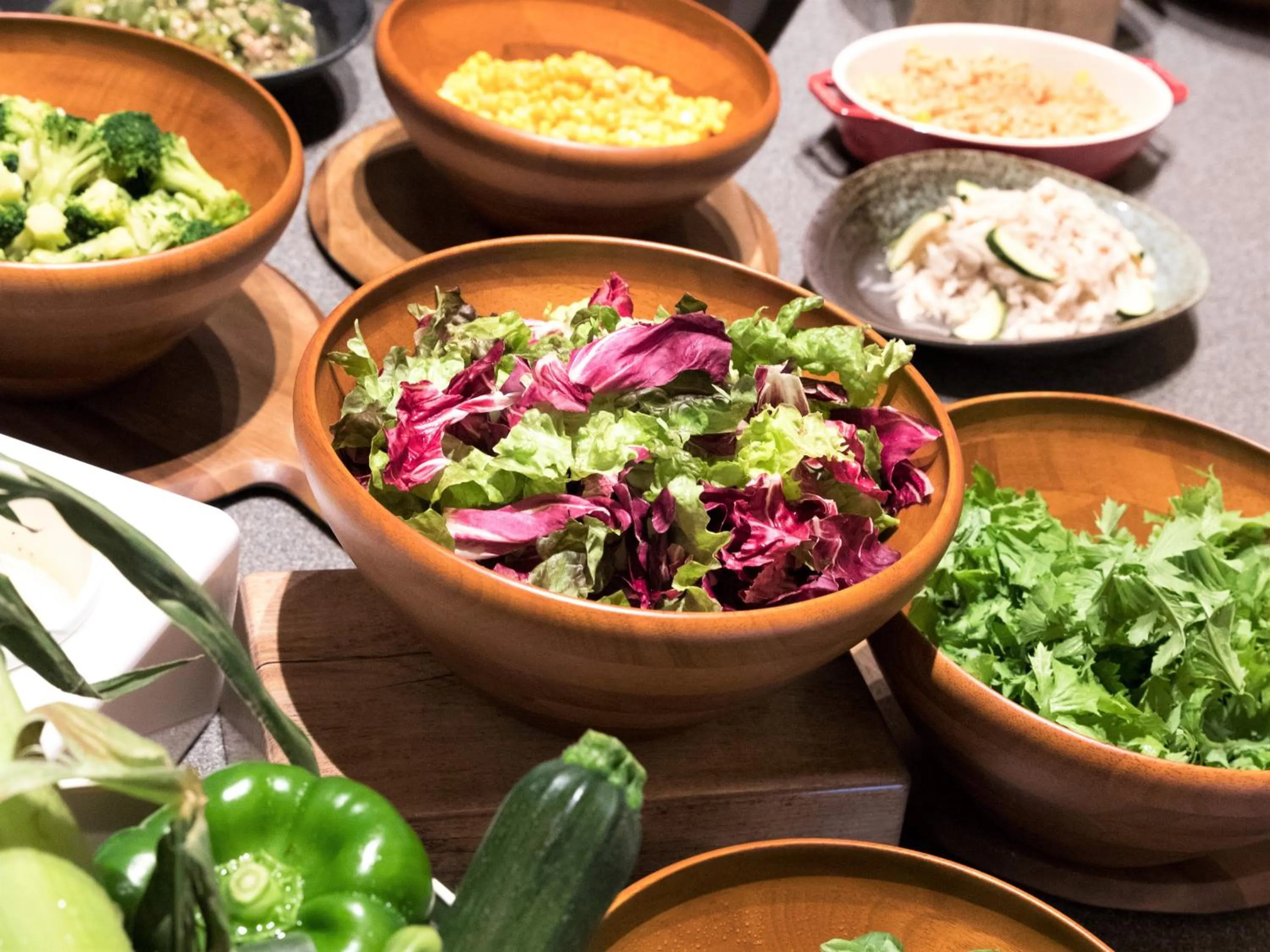 Buffet breakfast in Hakodate Yunokawa Onsen Umi to Akari Hewitt Resort