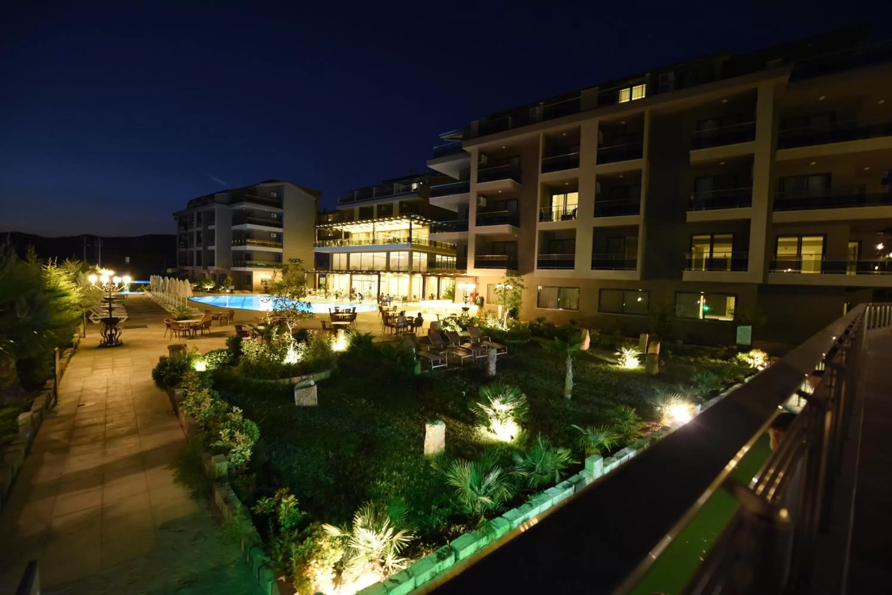 Night, Property Building in Hierapark Thermal & SPA Hotel