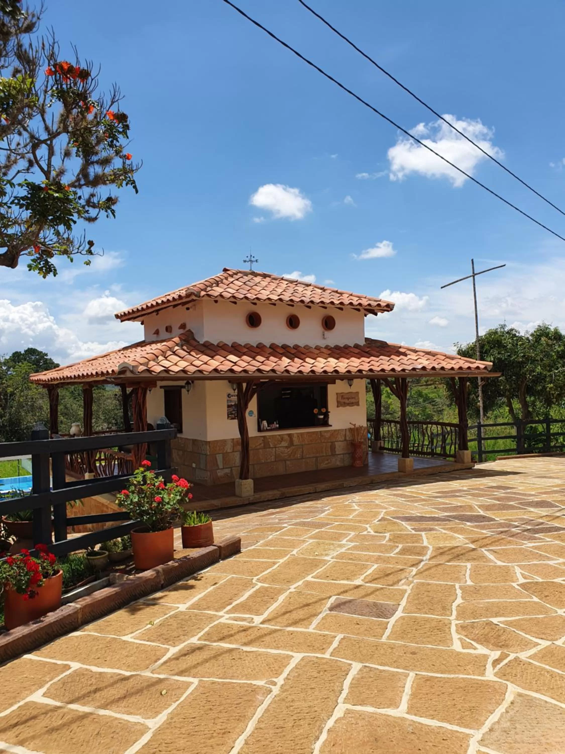 Property building in Hotel Campestre Ataraxia Barichara