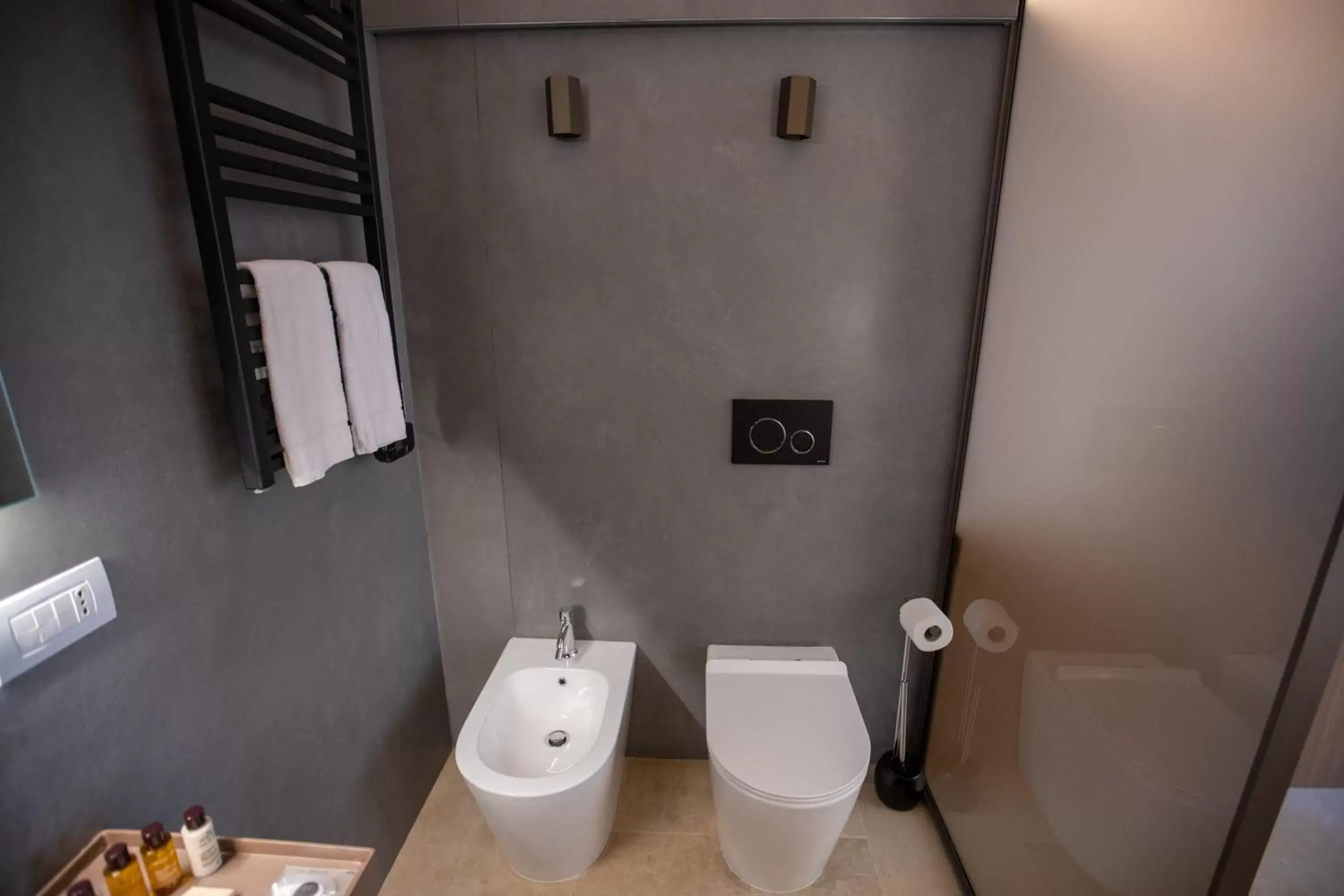 Toilet, Bathroom in Bastione Spasimo Boutique Hotel