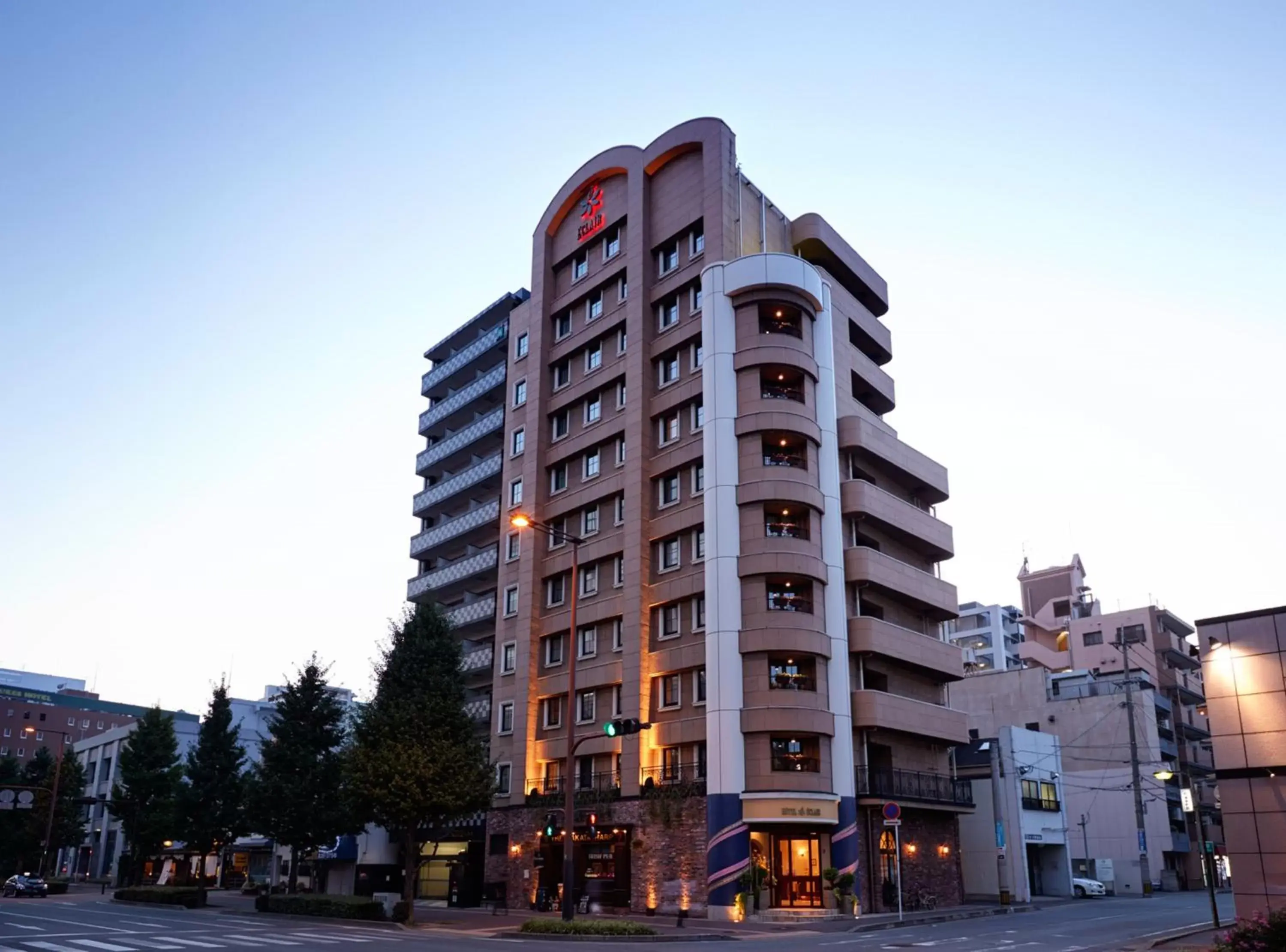 Facade/entrance, Property Building in Hotel Eclair Hakata