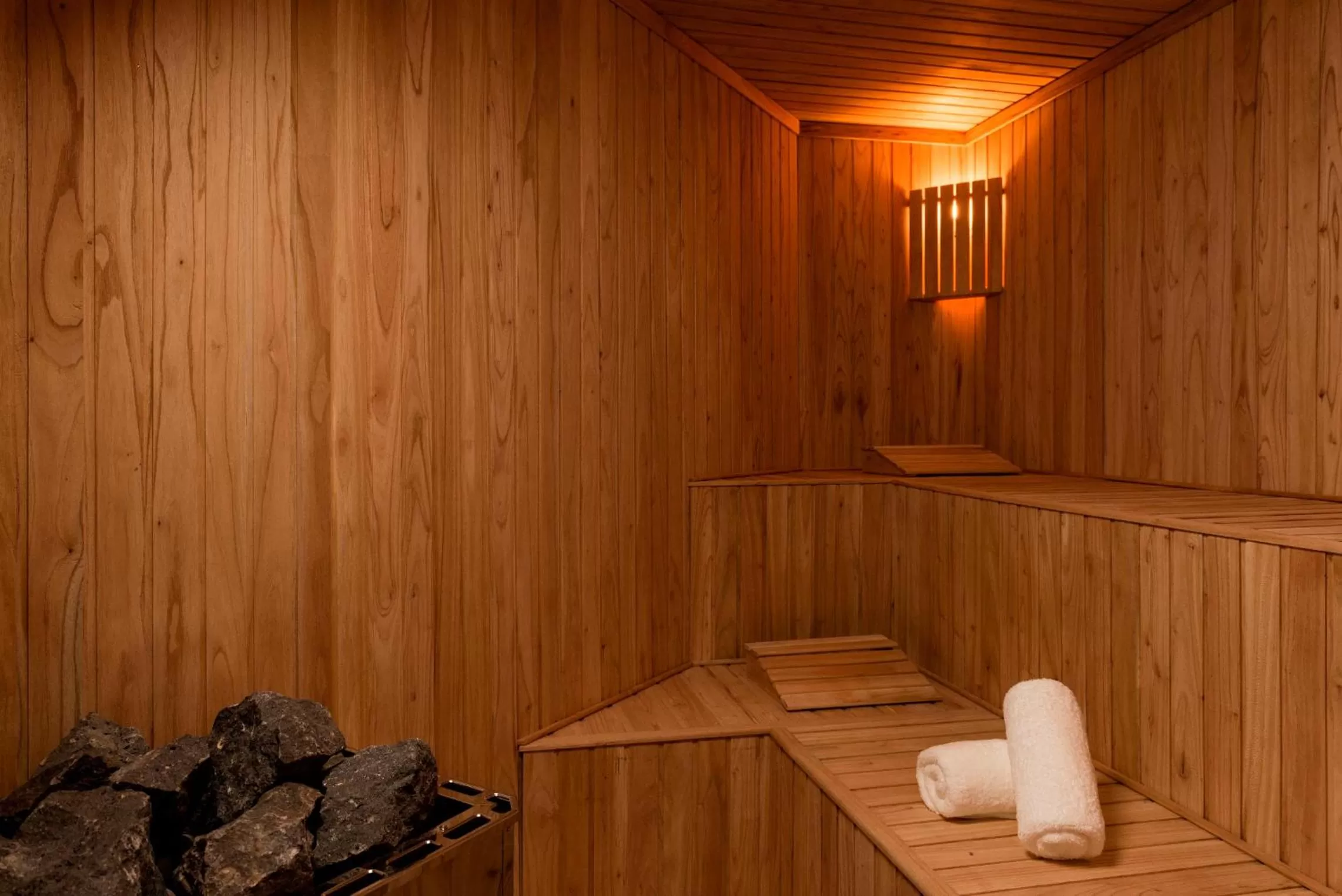 Sauna in Hosteria La Camila