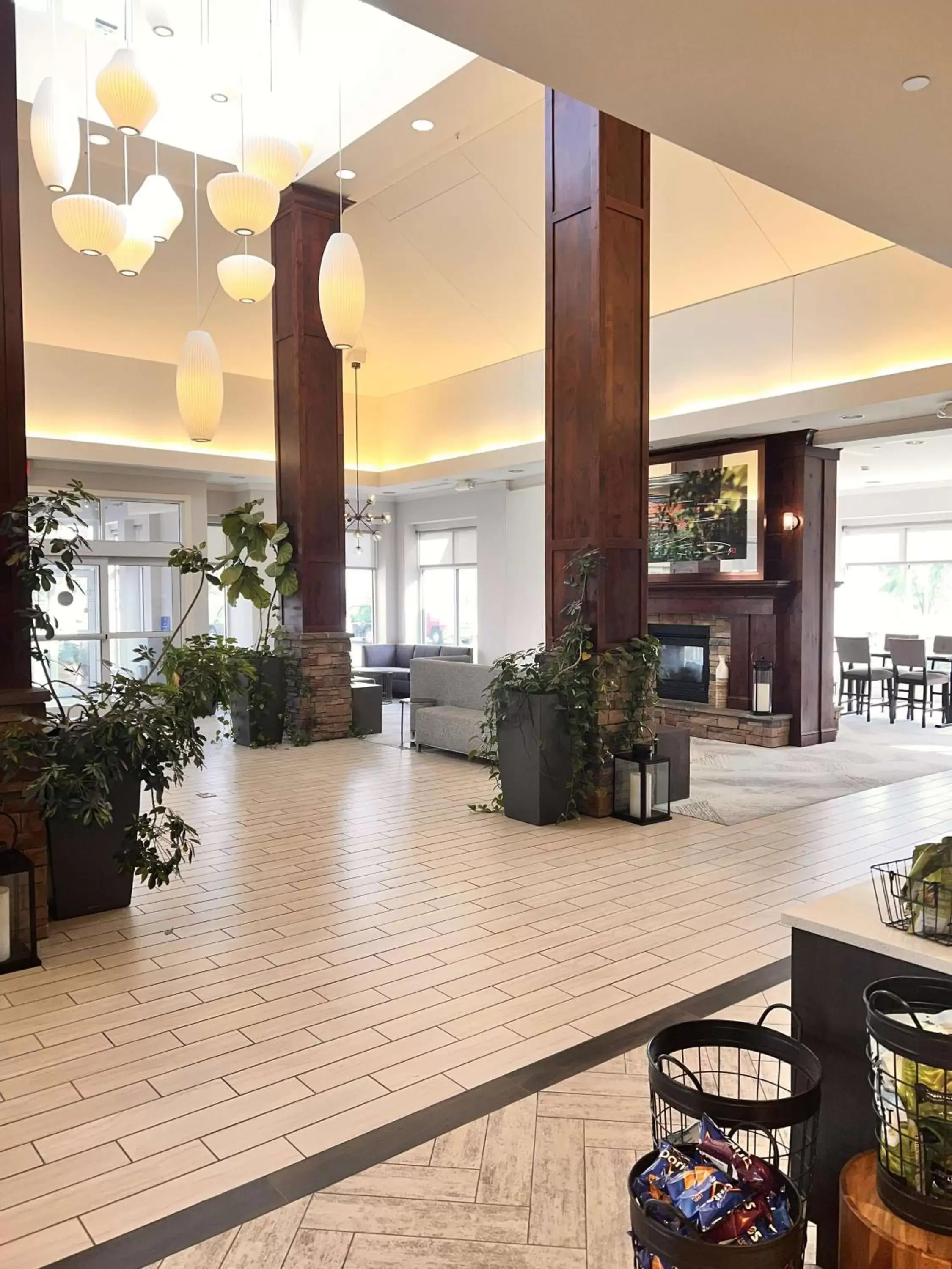 Lobby or reception in Hilton Garden Inn Great Falls