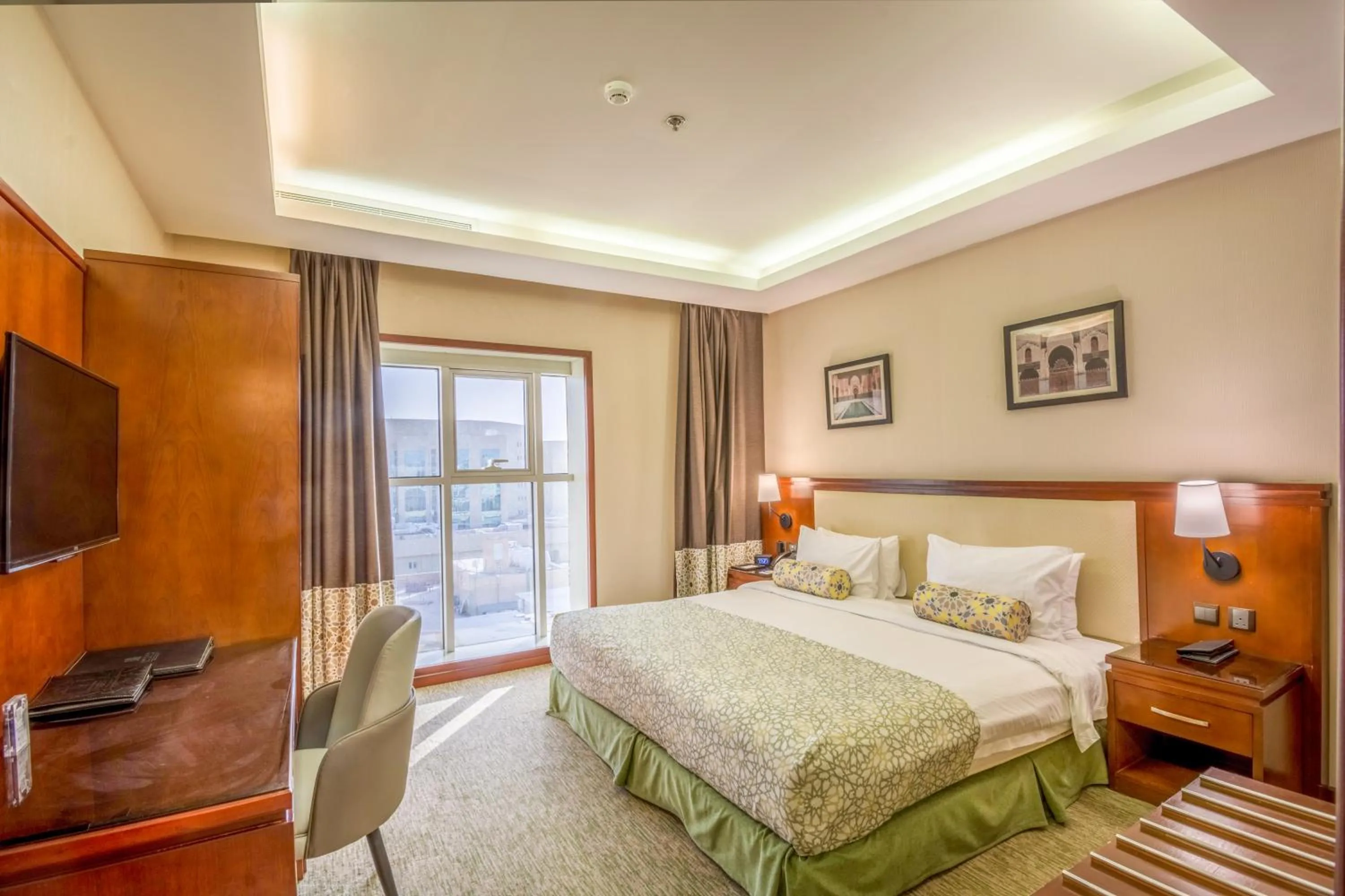 Photo of the whole room, Bed in Grand Plaza Hotel - Dhabab Riyadh