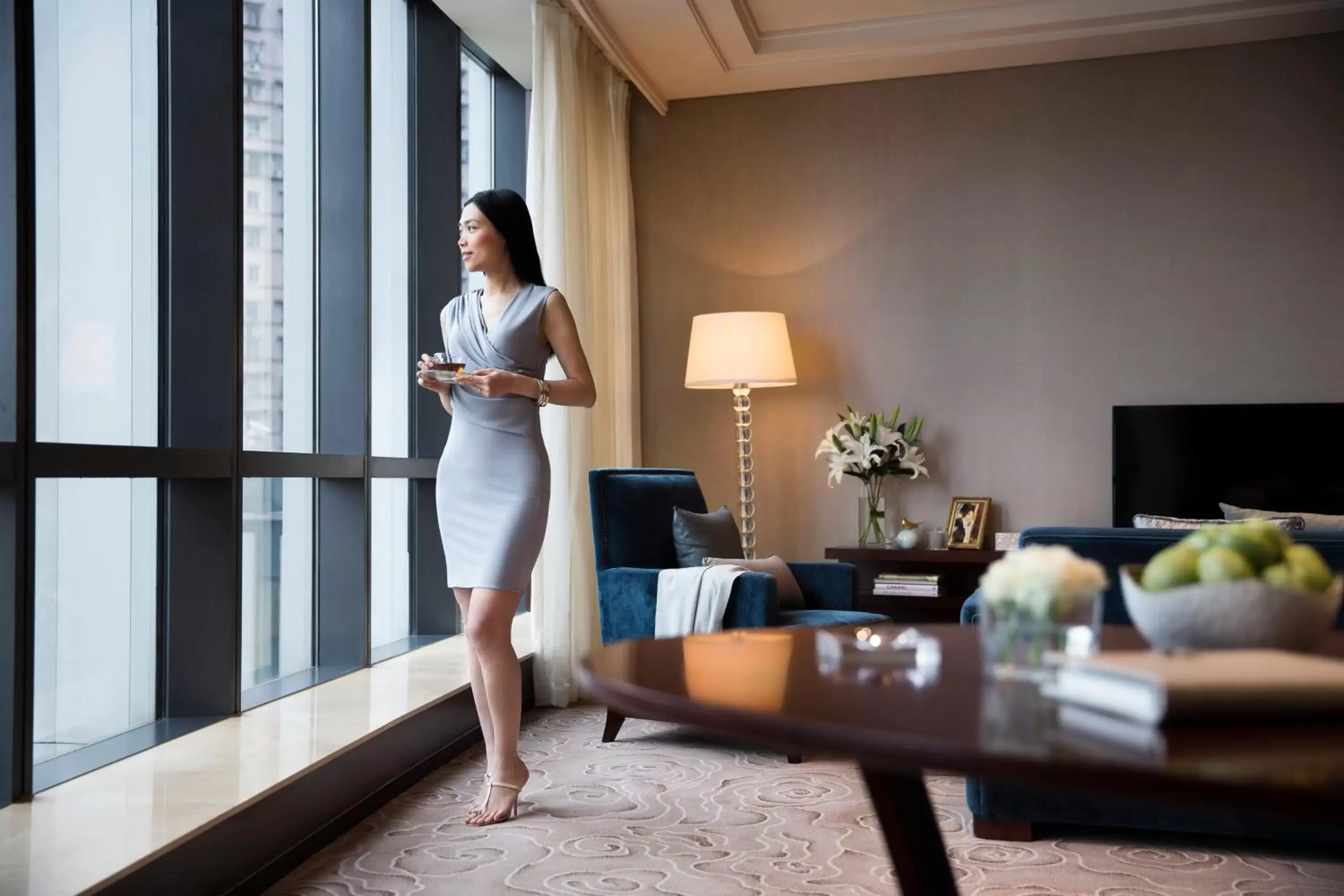 Living room in JW Marriott Hotel Chongqing