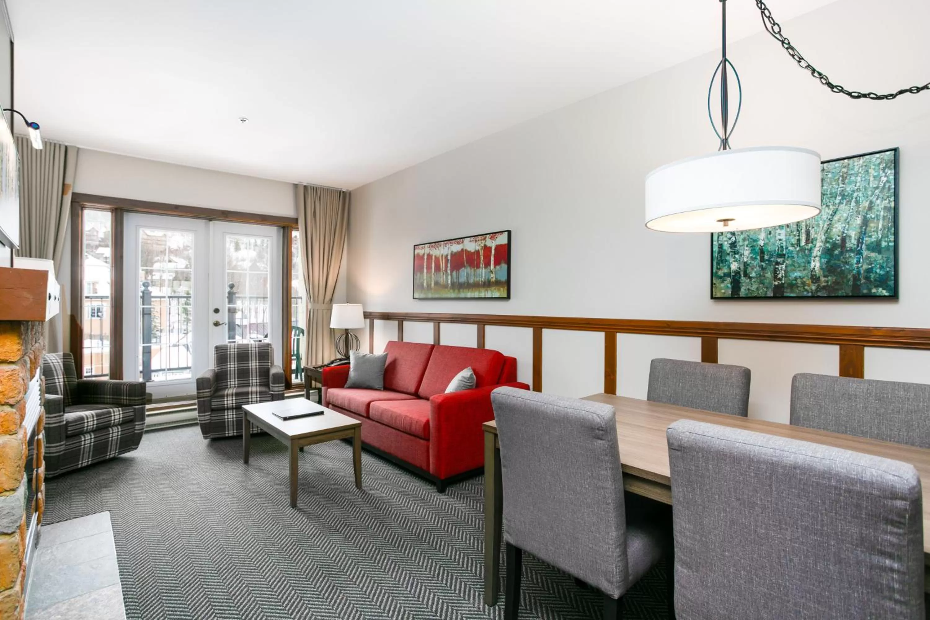 Living room in Tour des Voyageurs