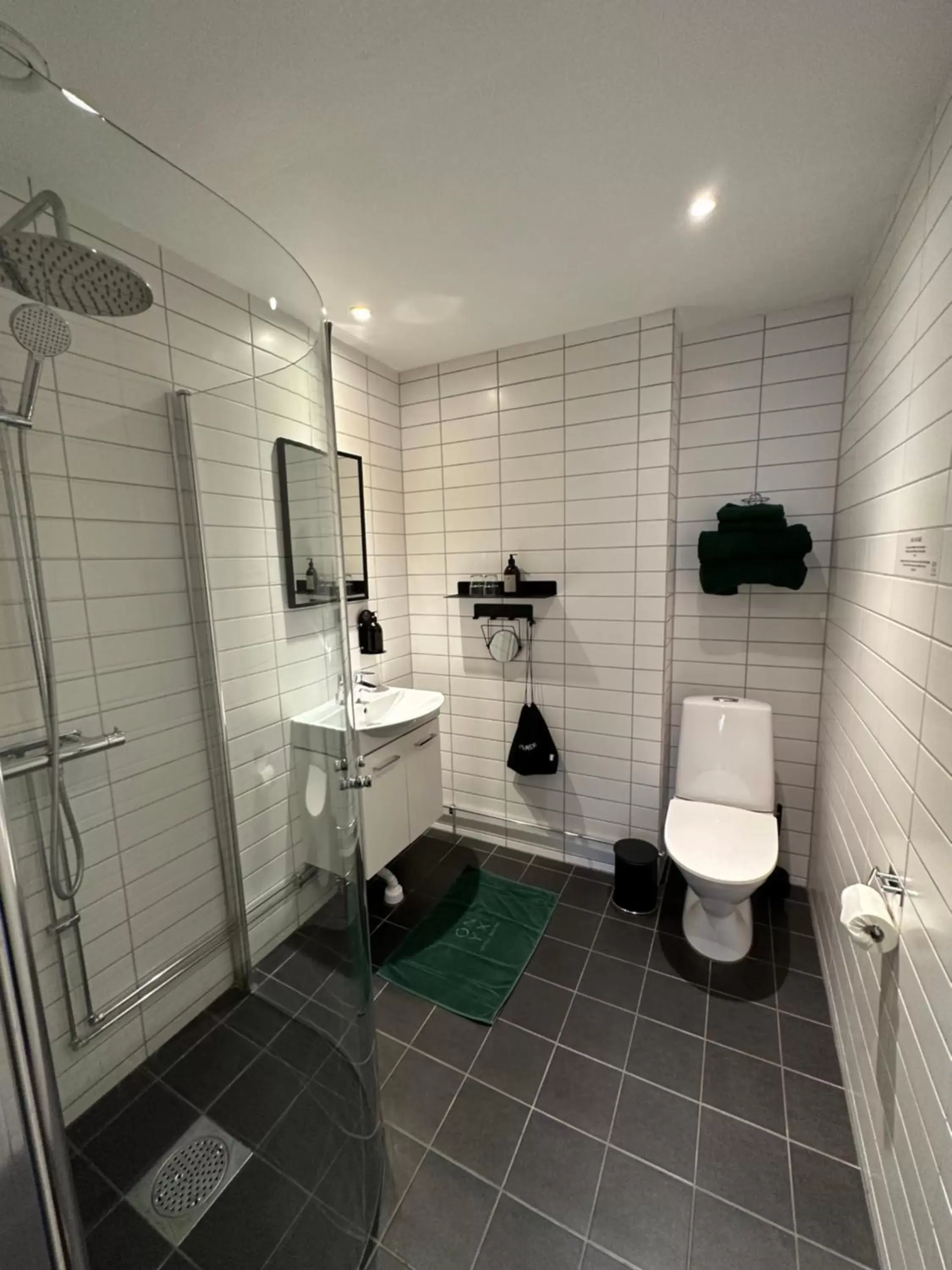 Bathroom in Hotell Onyxen