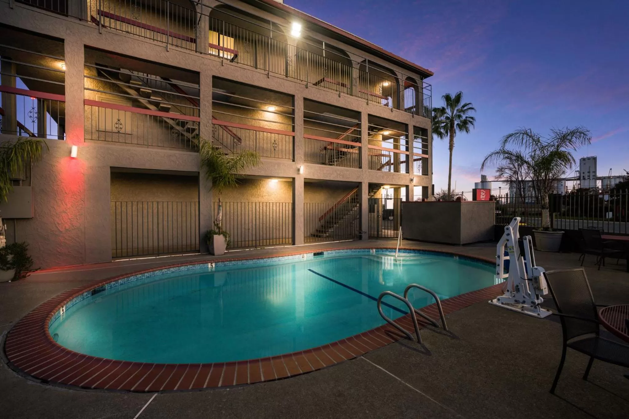 Property building in Red Roof Inn Stockton