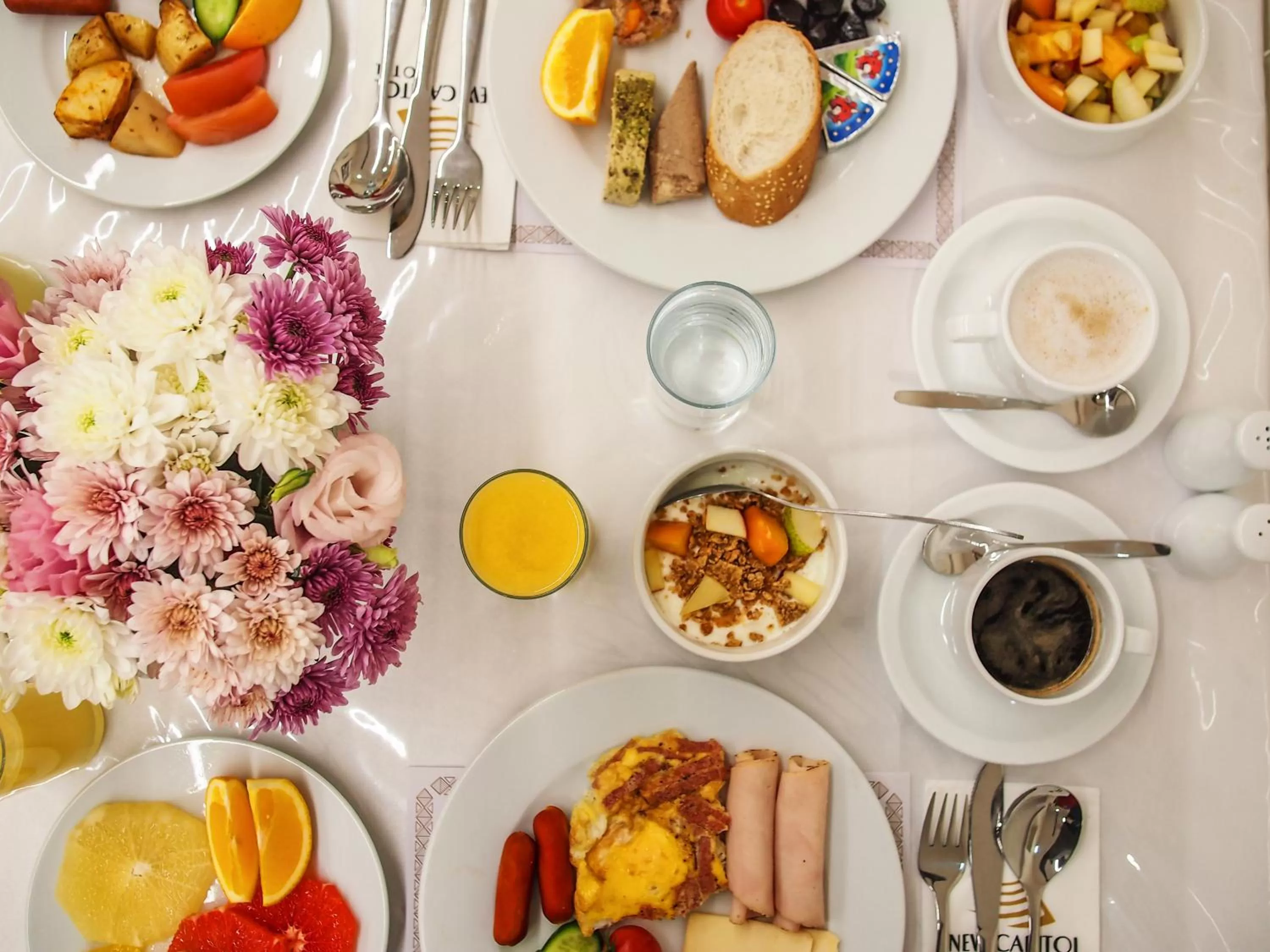 Breakfast in New Capitol Hotel - Jerusalem
