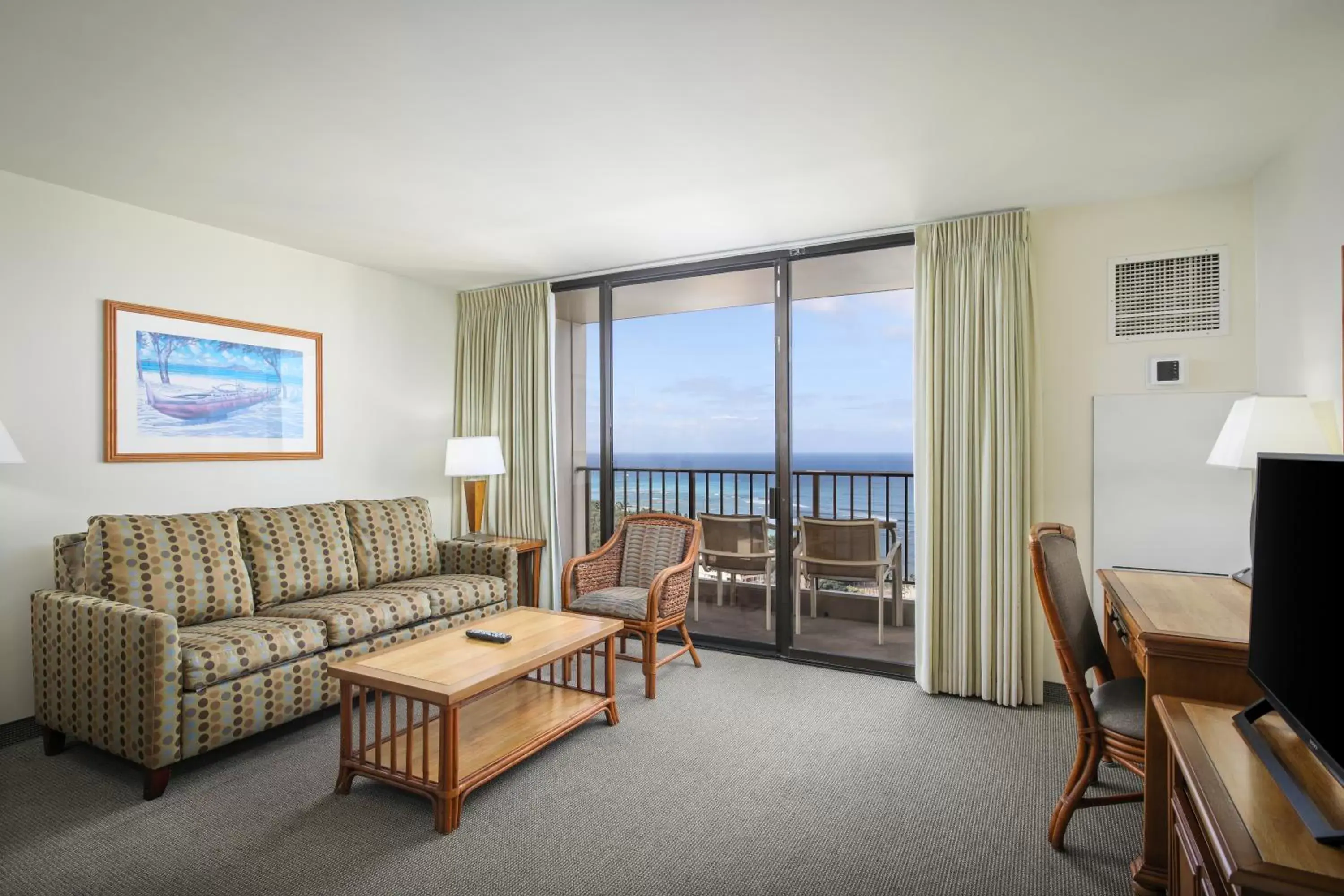 View (from property/room), Seating Area in Aston Waikiki Sunset