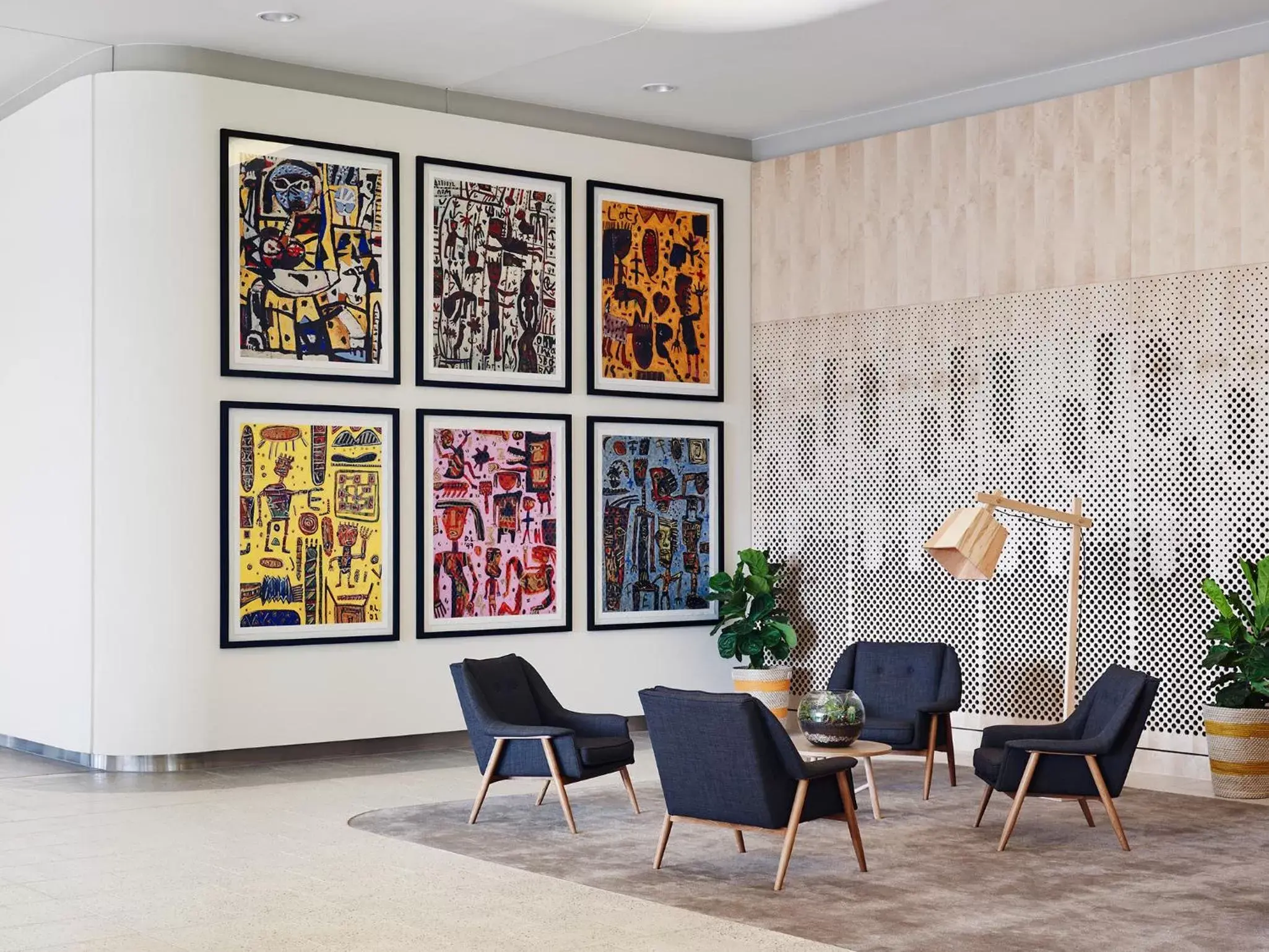 Lobby or reception in Art Series - The Larwill Studio