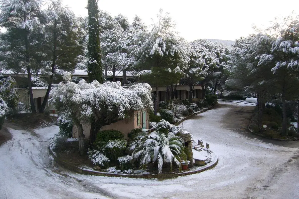 Winter in La Cigalière