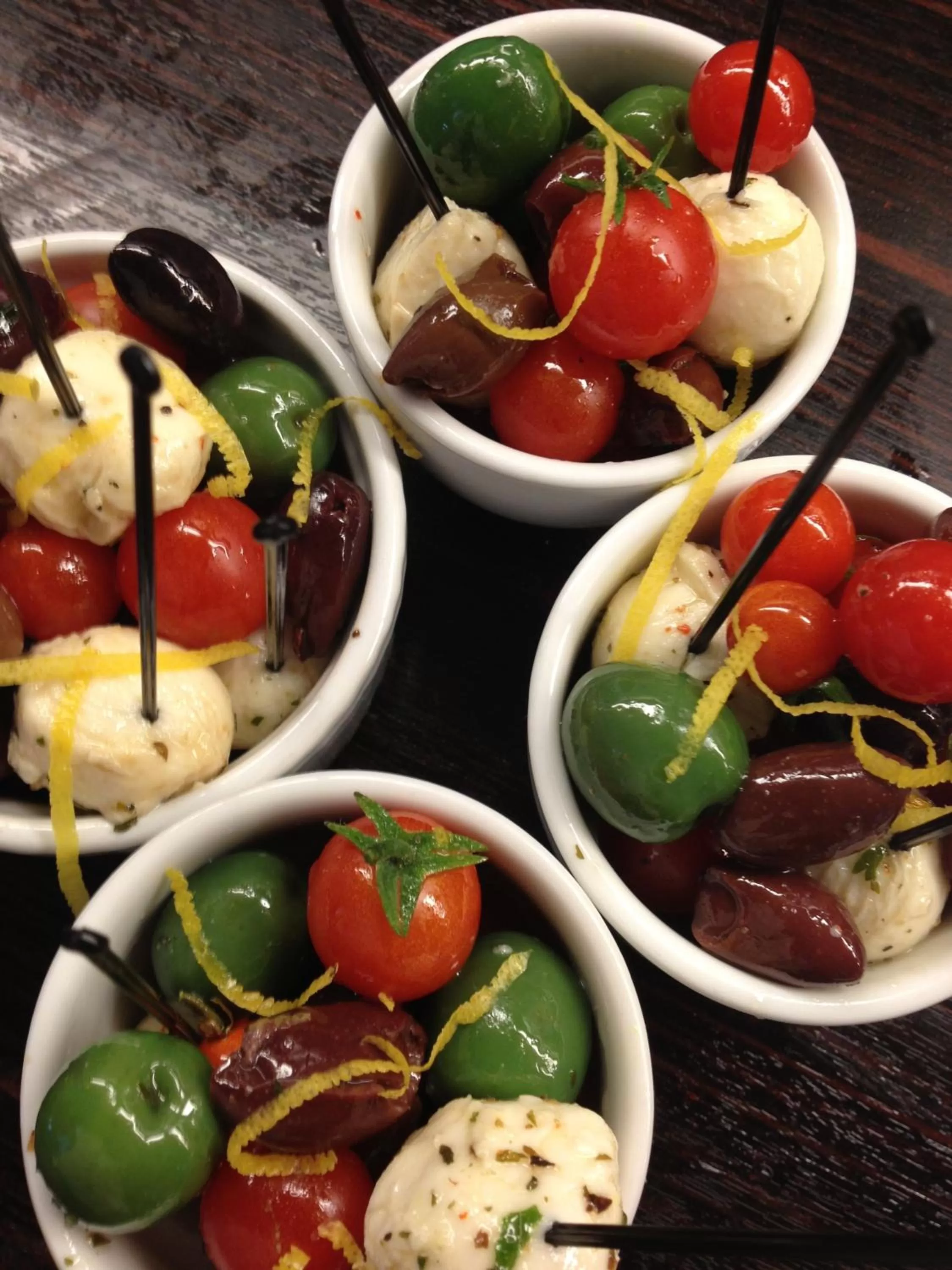 Food and drinks in Embrace Calistoga