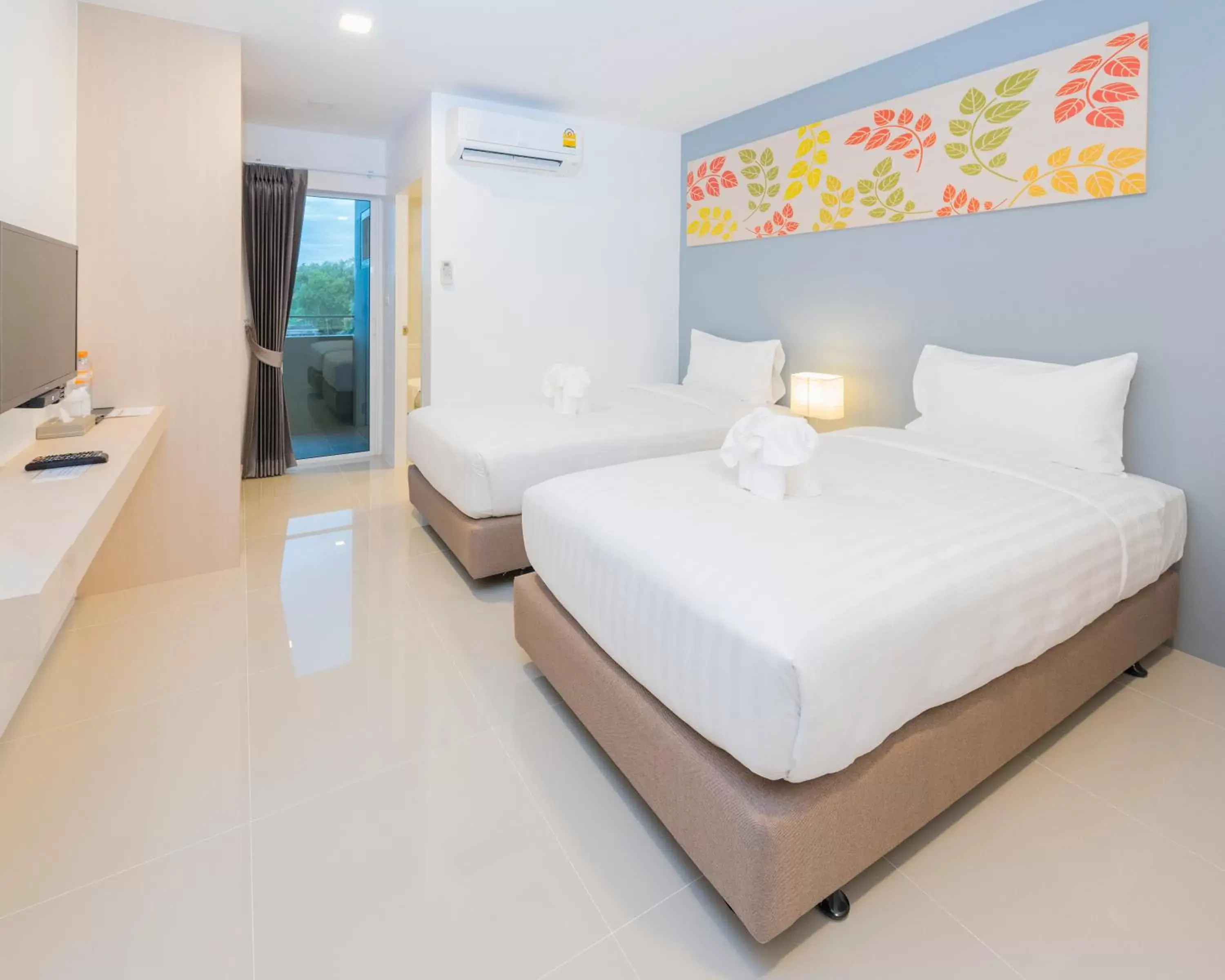 Bedroom, Bed in Trat City Hotel
