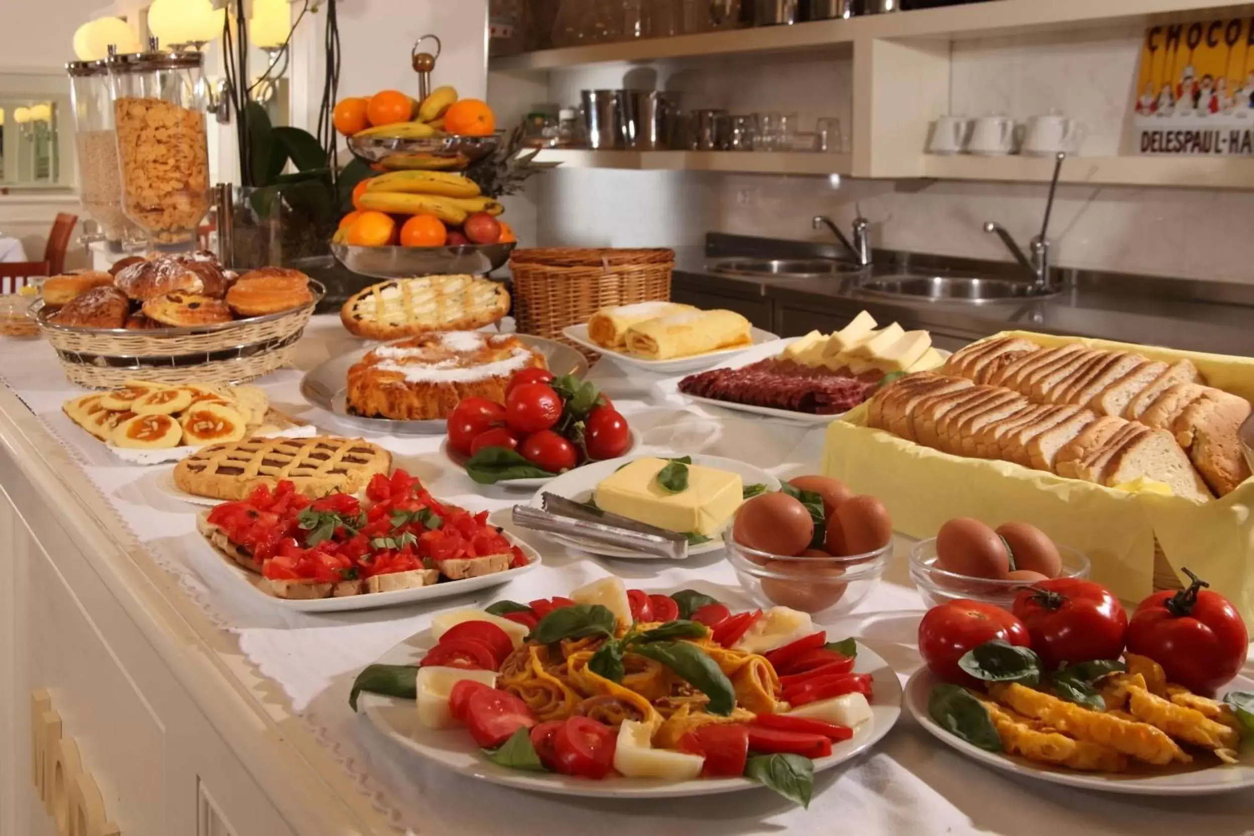 Food in Hotel Modigliani